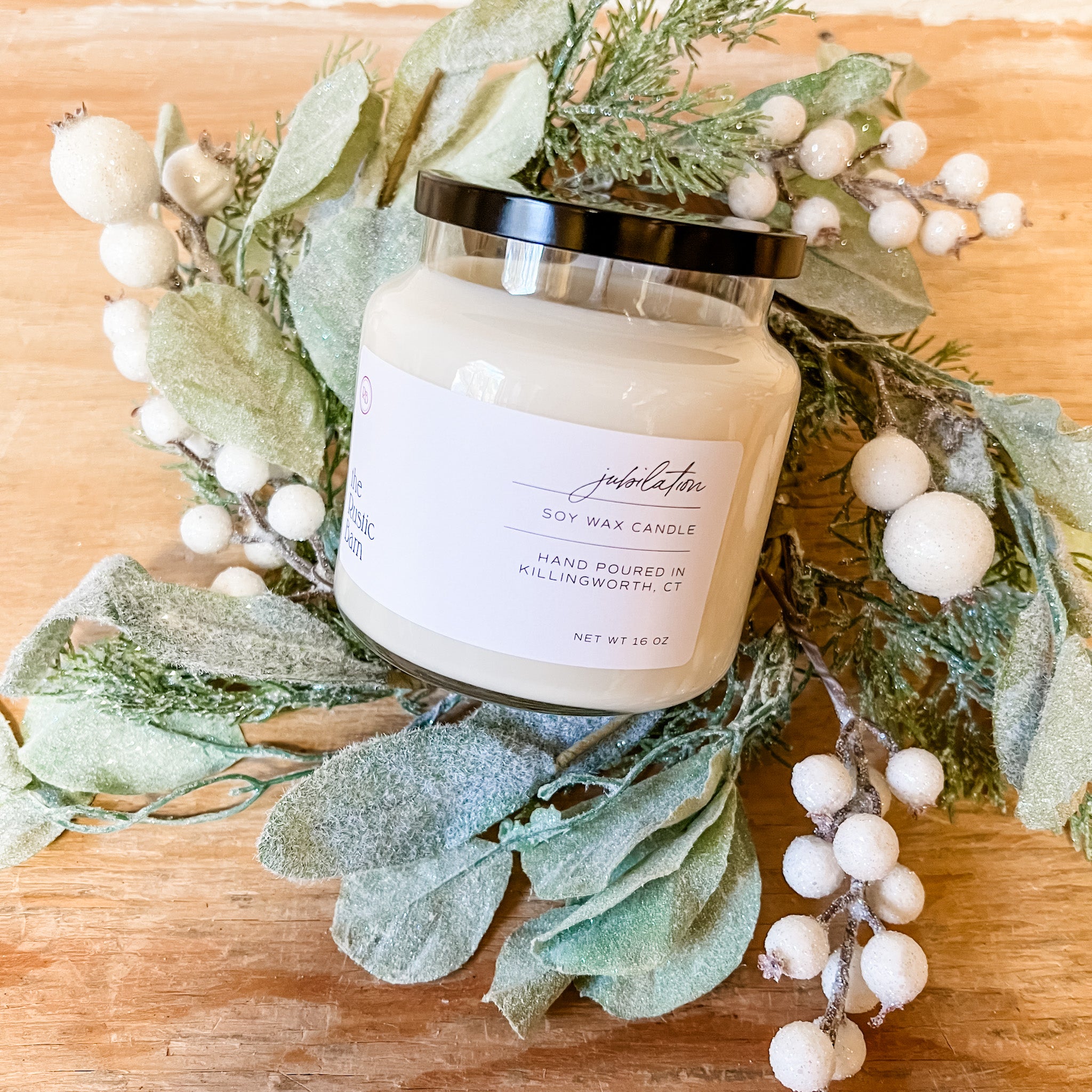 Jubilation Hand-Poured Soy Candle