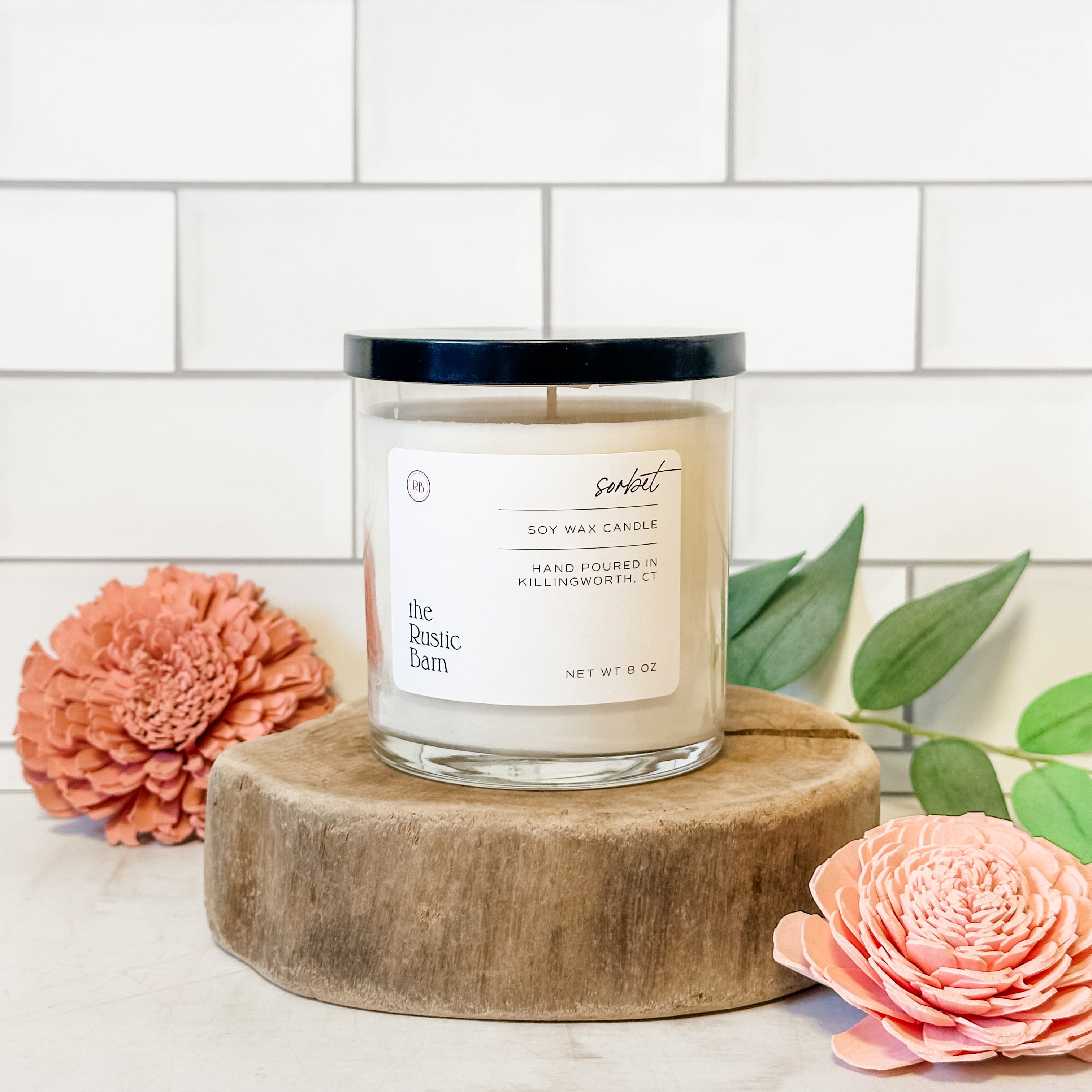 Sorbet Hand Poured Soy Candle