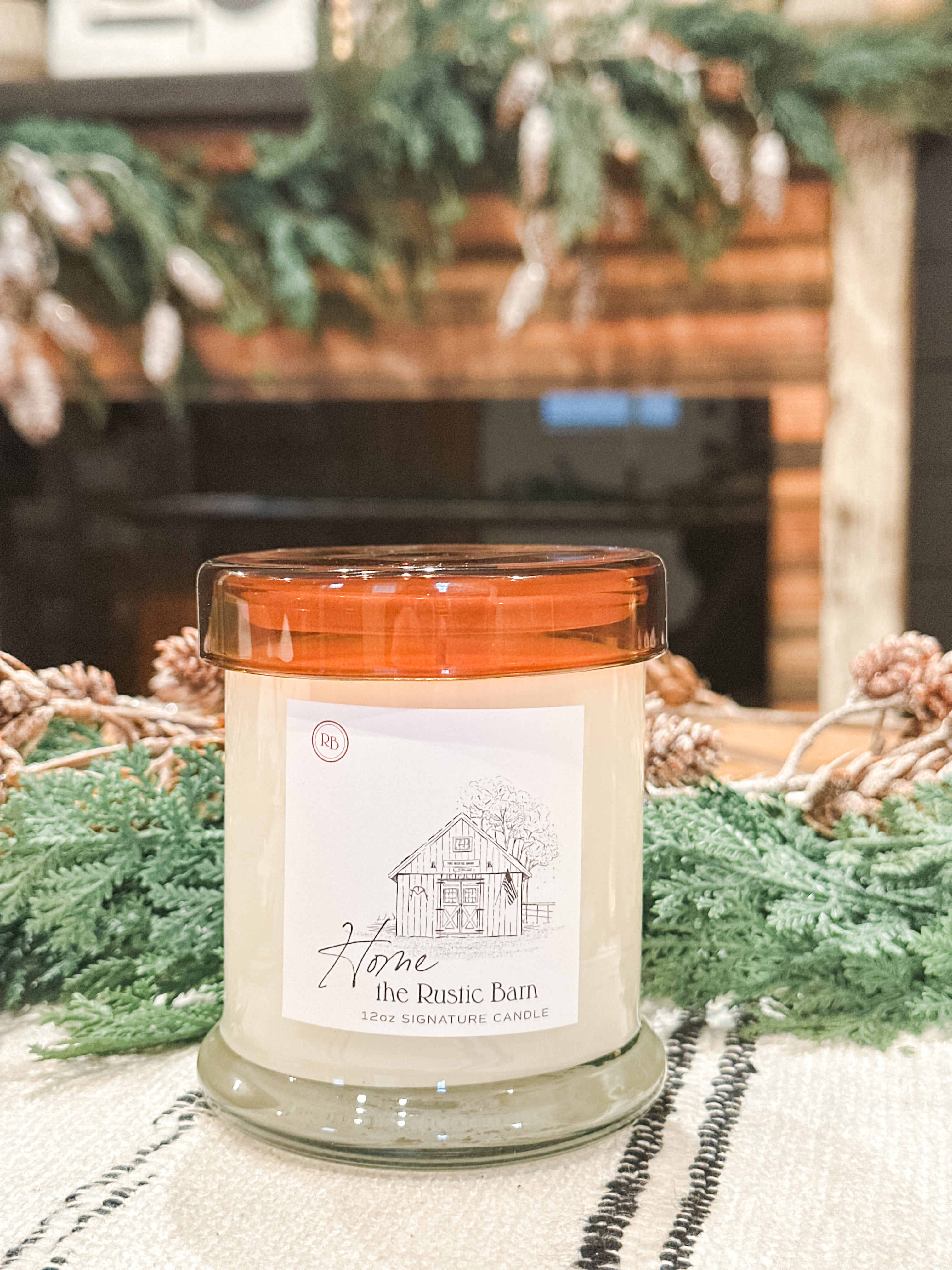 Home Hand-Poured Soy Signature Candle