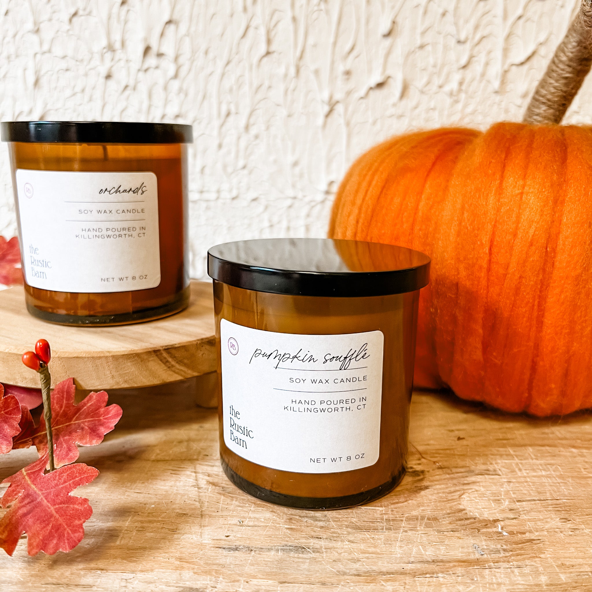 Pumpkin Soufflé Hand Poured Soy Candle