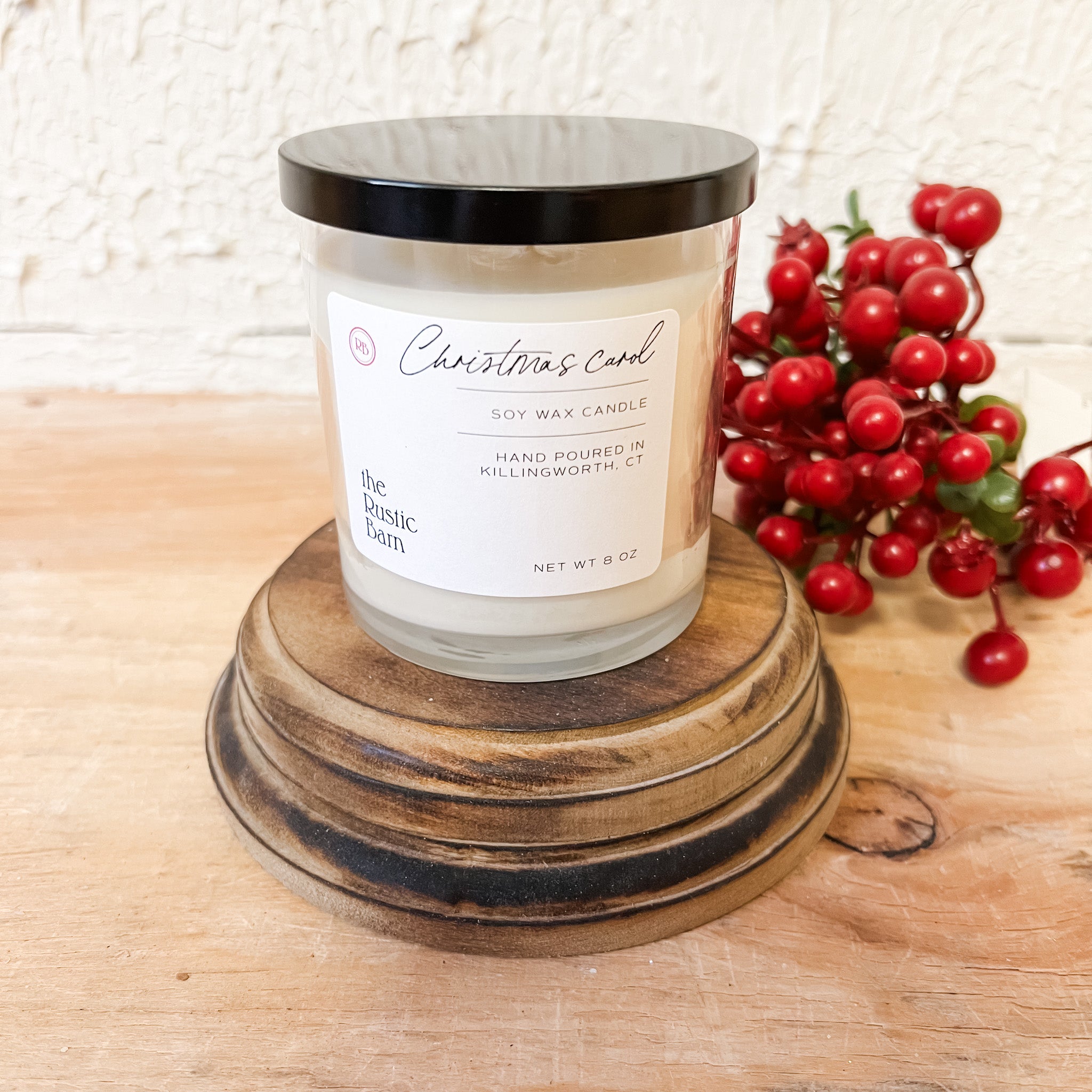 Christmas Carol Hand Poured Soy Candle