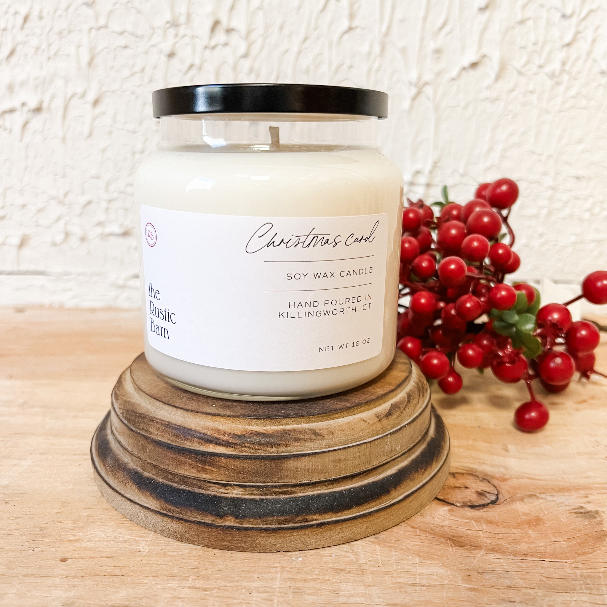 Christmas Carol Hand Poured Soy Candle