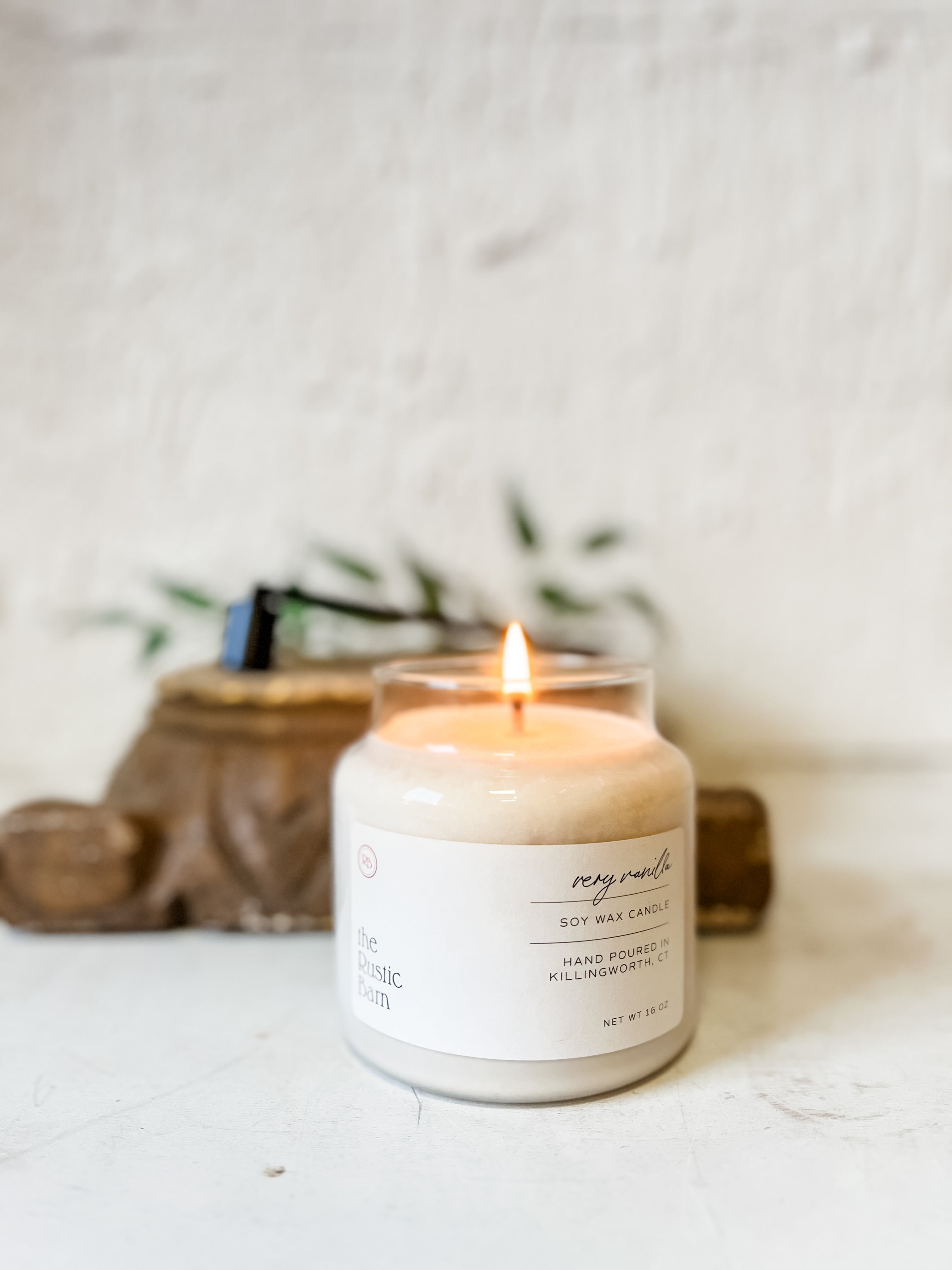 Very Vanilla Hand Poured Soy Candle