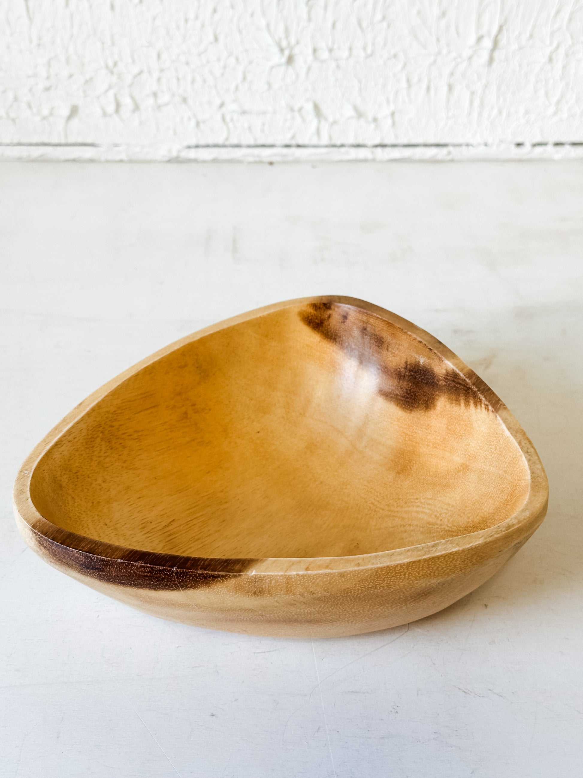 hand-crafted acacia wood nesting bowls in 4 sizes at the rustic barn in killingworth ct