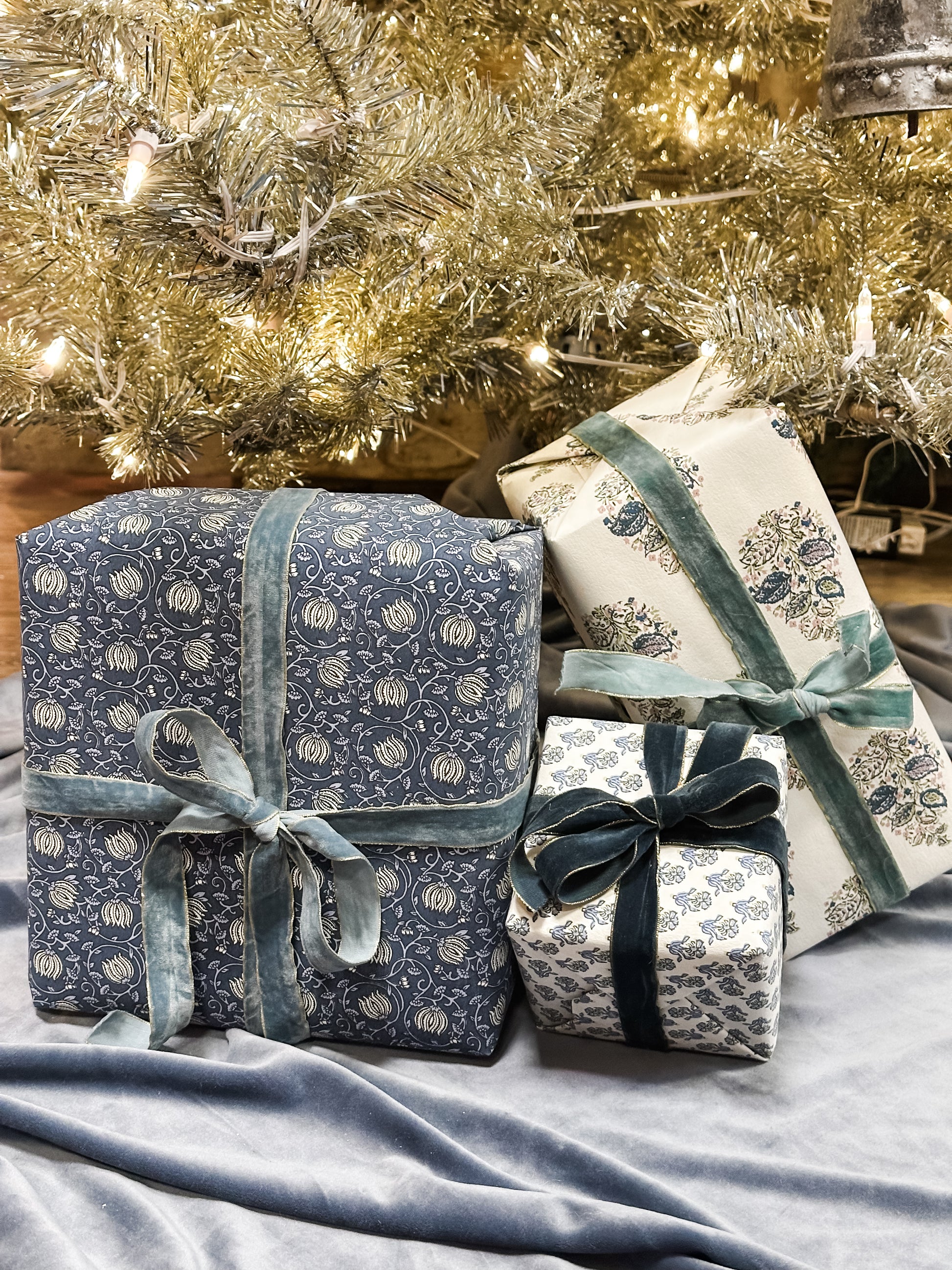 handmade gift wrapping paper at The Rustic Barn in Killingworth CT