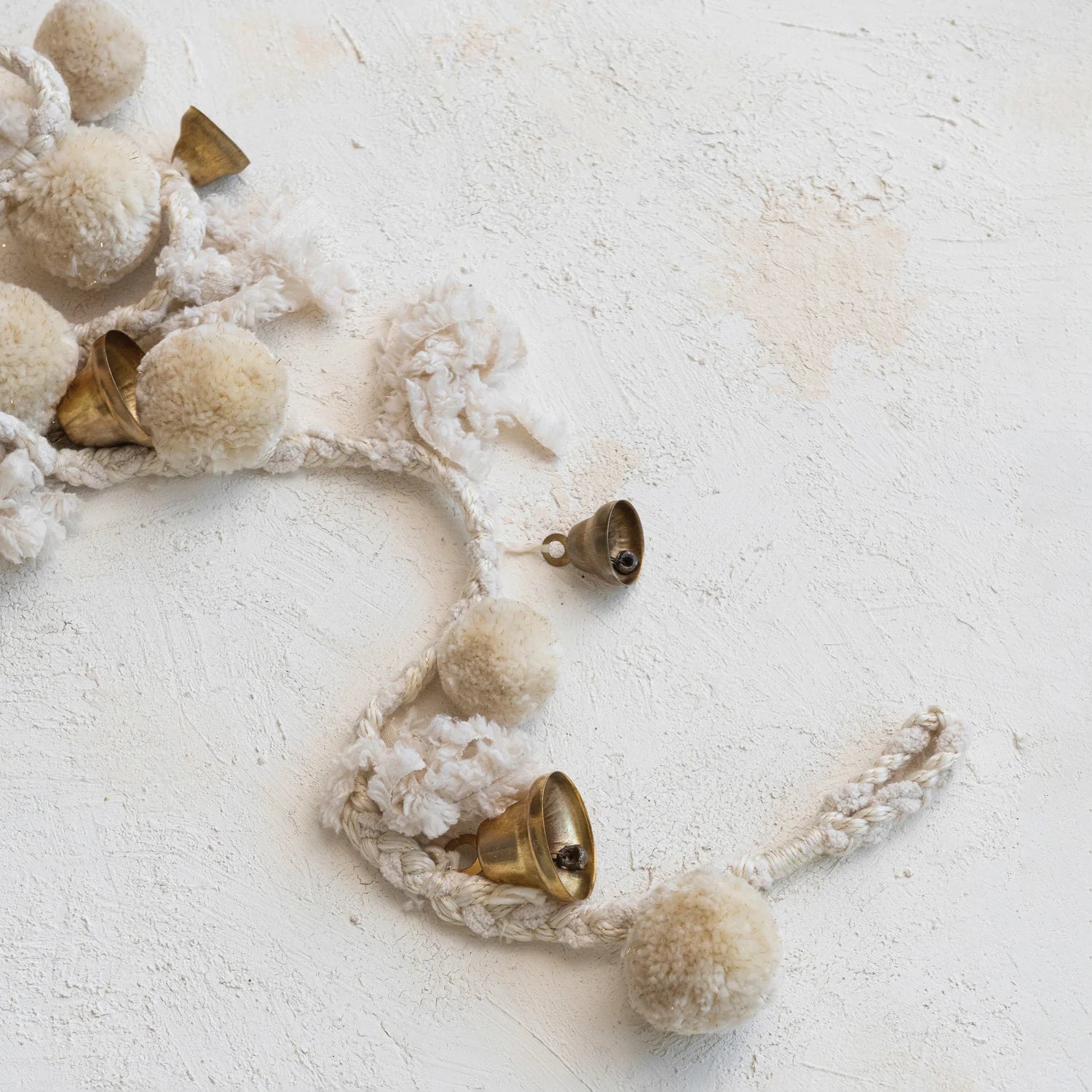 Wool & Cotton Pom Pom Garland