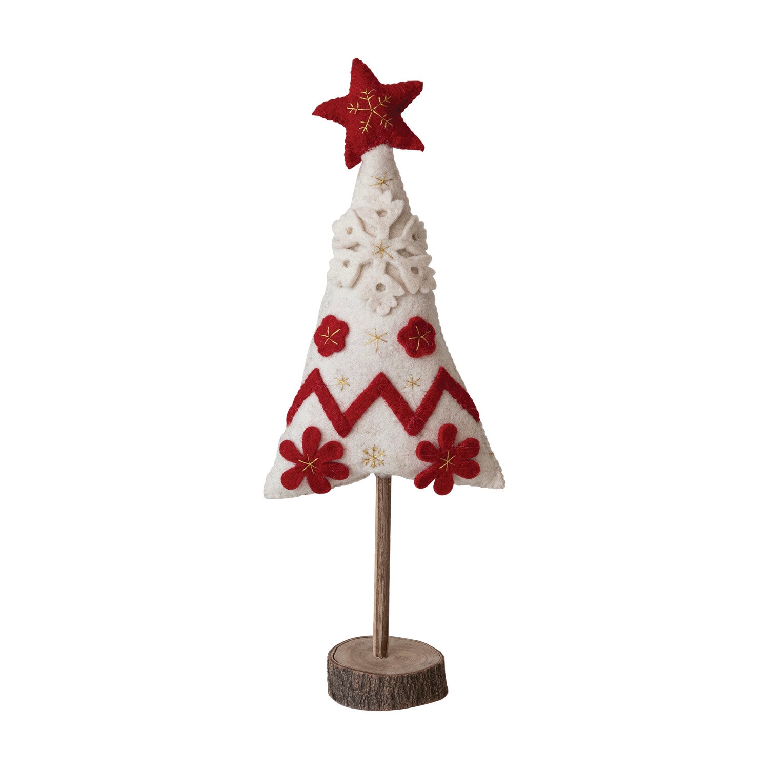 Handmade Wool Felt Christmas Tree