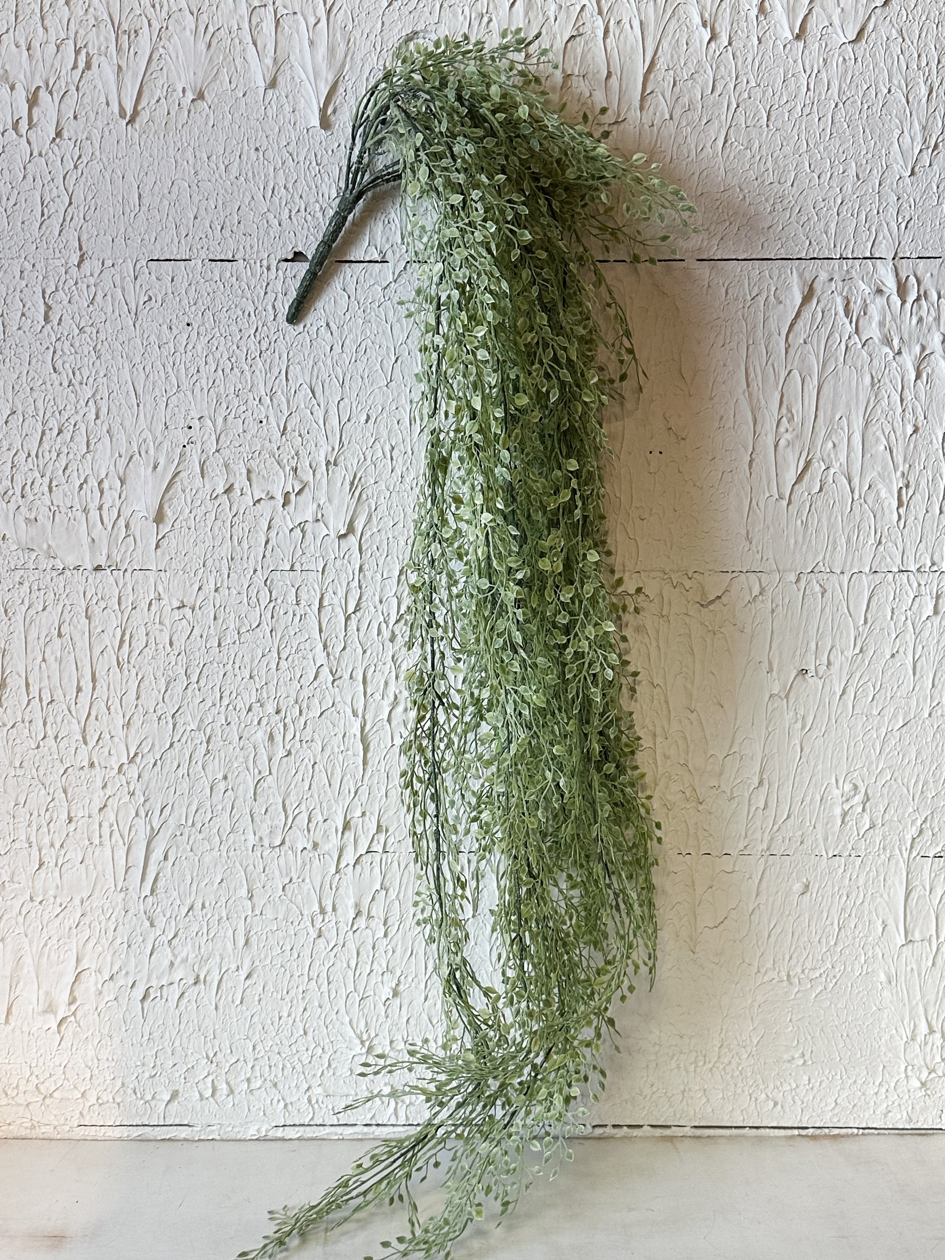 hanging baby tears faux bush at the Rustic  Barn in Killingworth, CT