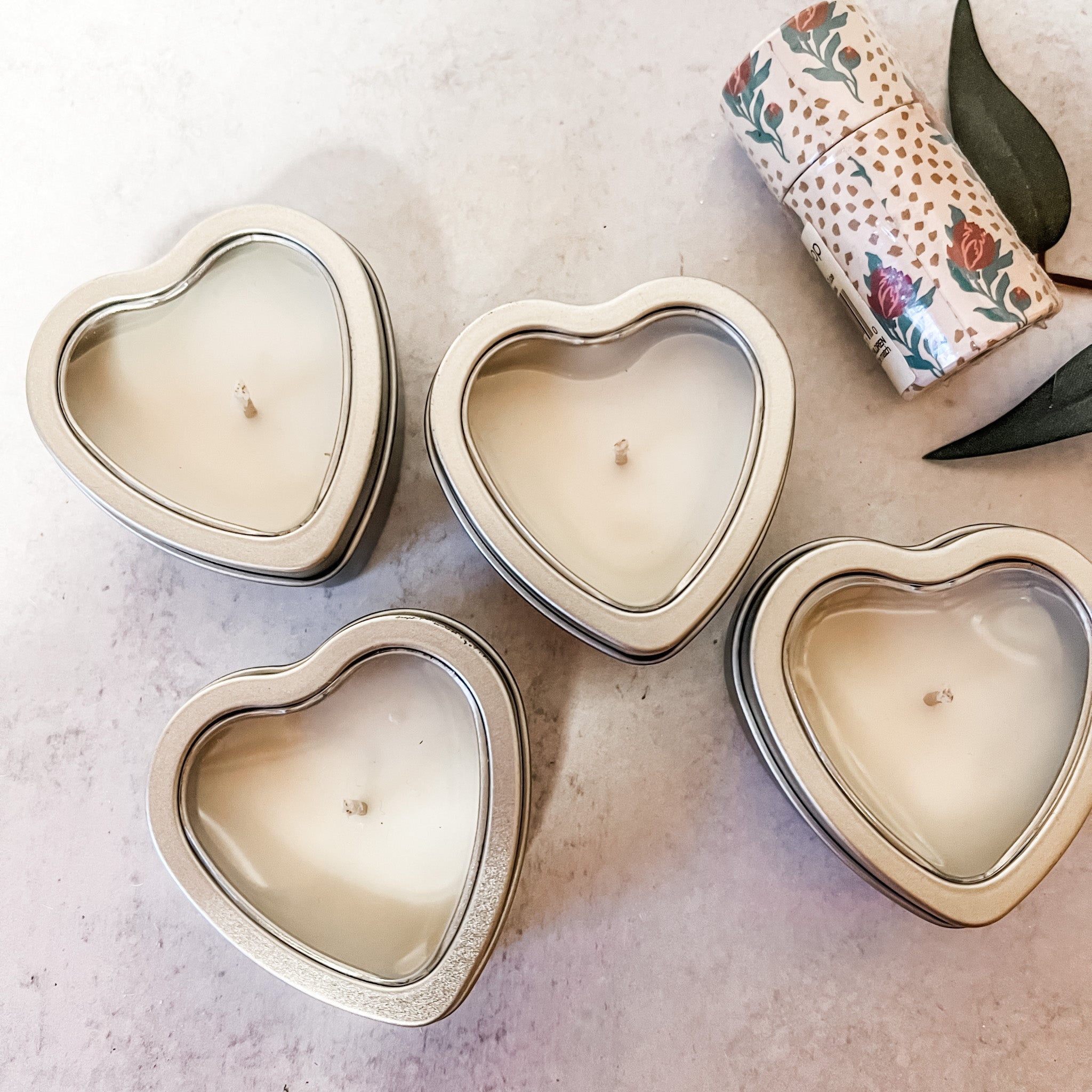 Valentine 2oz Heart Shaped Candle