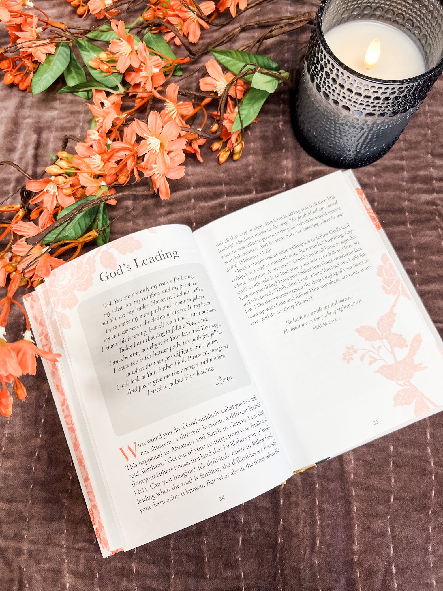 women's devotional book at the rustic barn in Killingworth ct