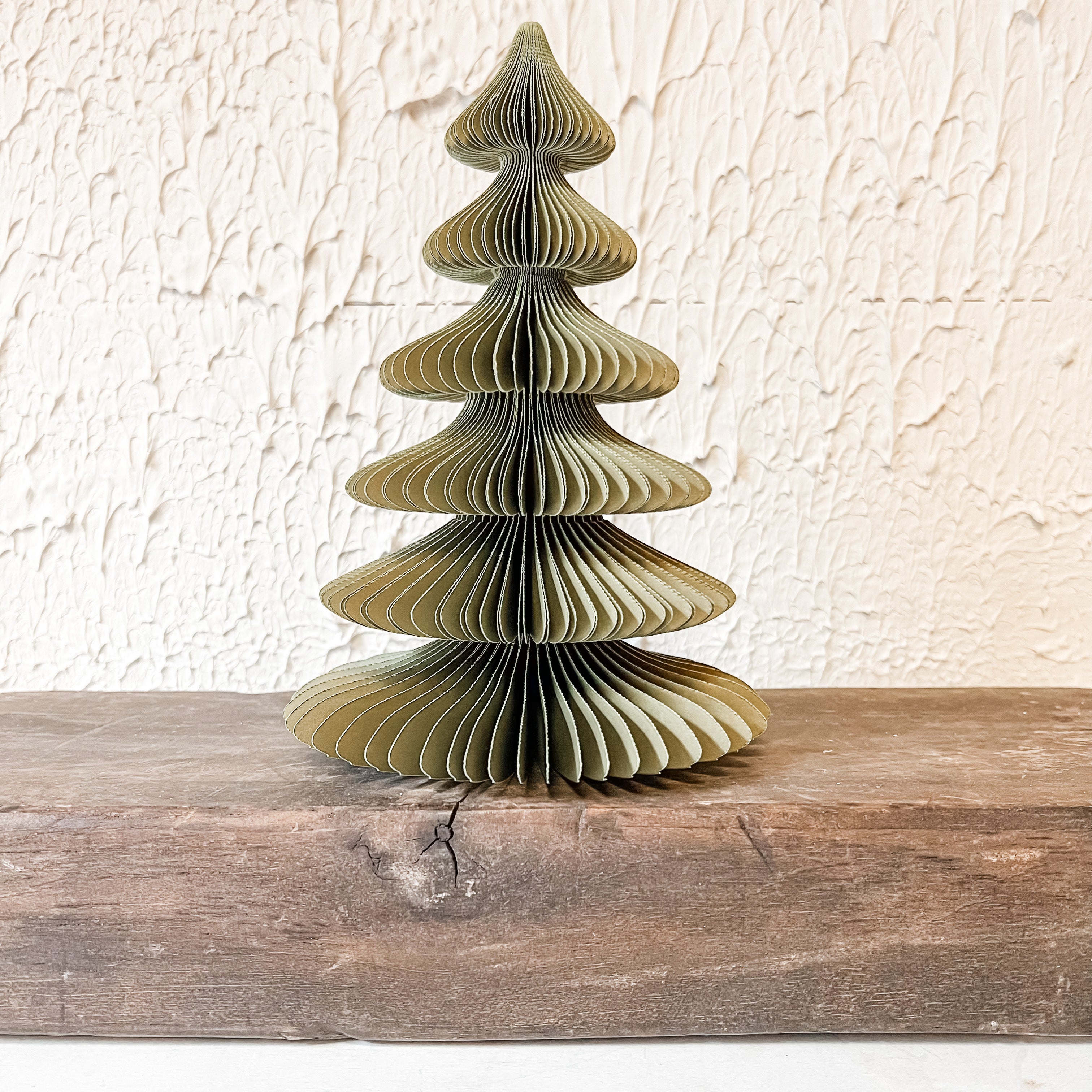 Round Handmade Recycled Paper Honeycomb Tree