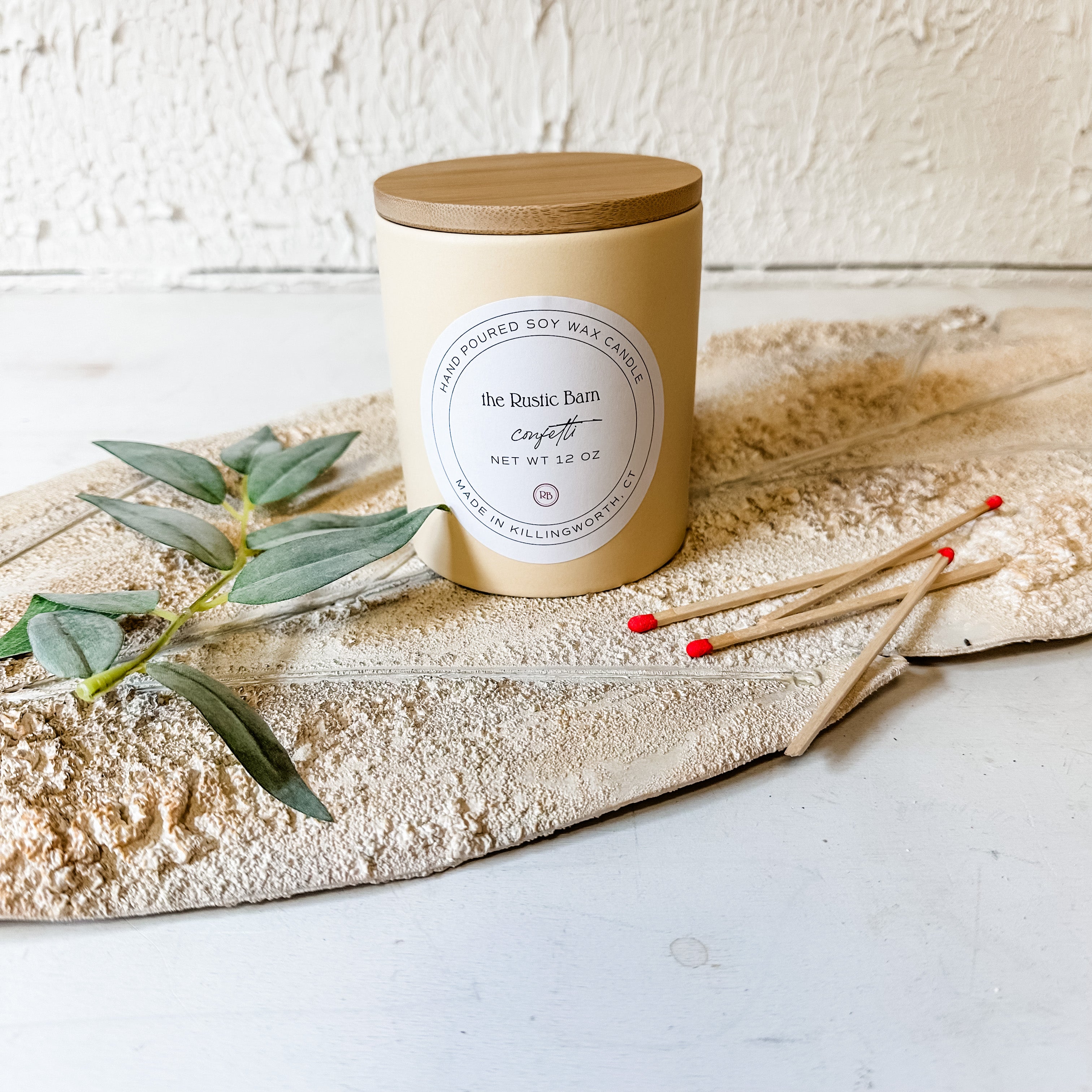 Confetti Hand Poured Soy Candle