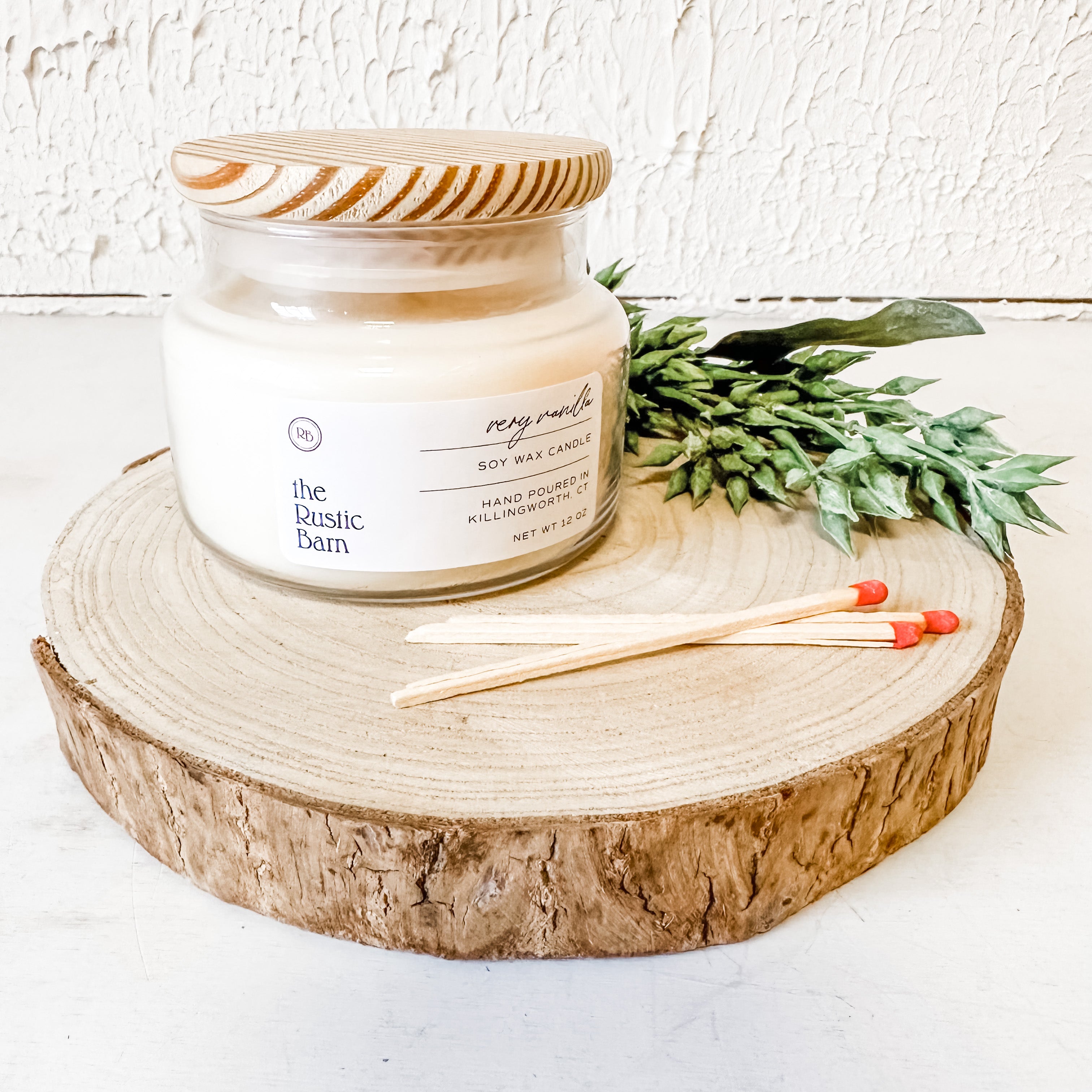 Very Vanilla Hand Poured Soy Candle