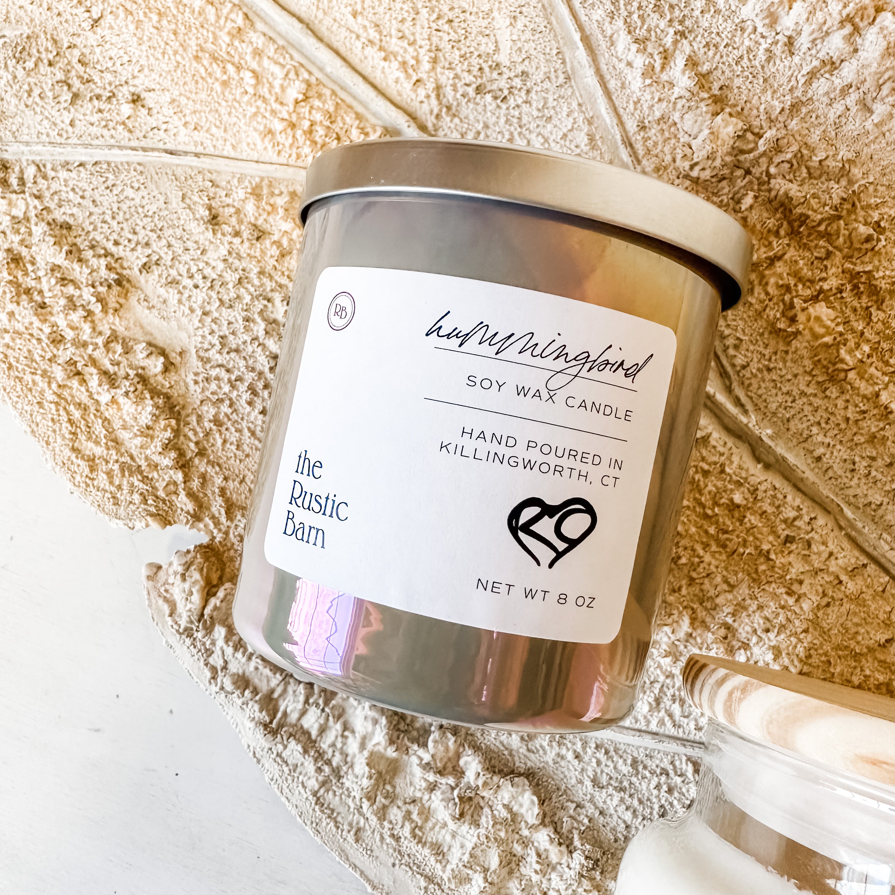 Hummingbird Hand Poured Soy Candle