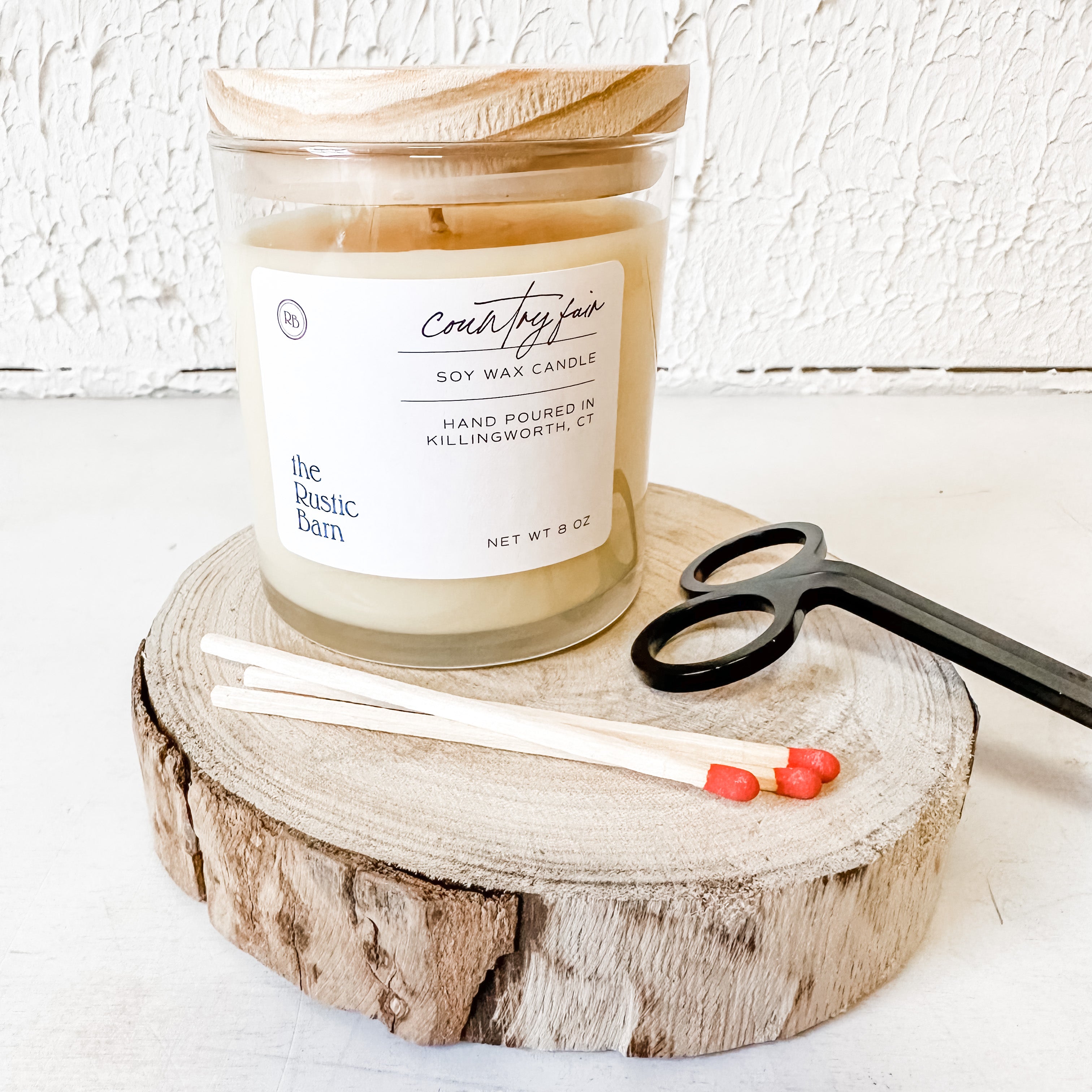 Country Fair Hand Poured Soy Candle