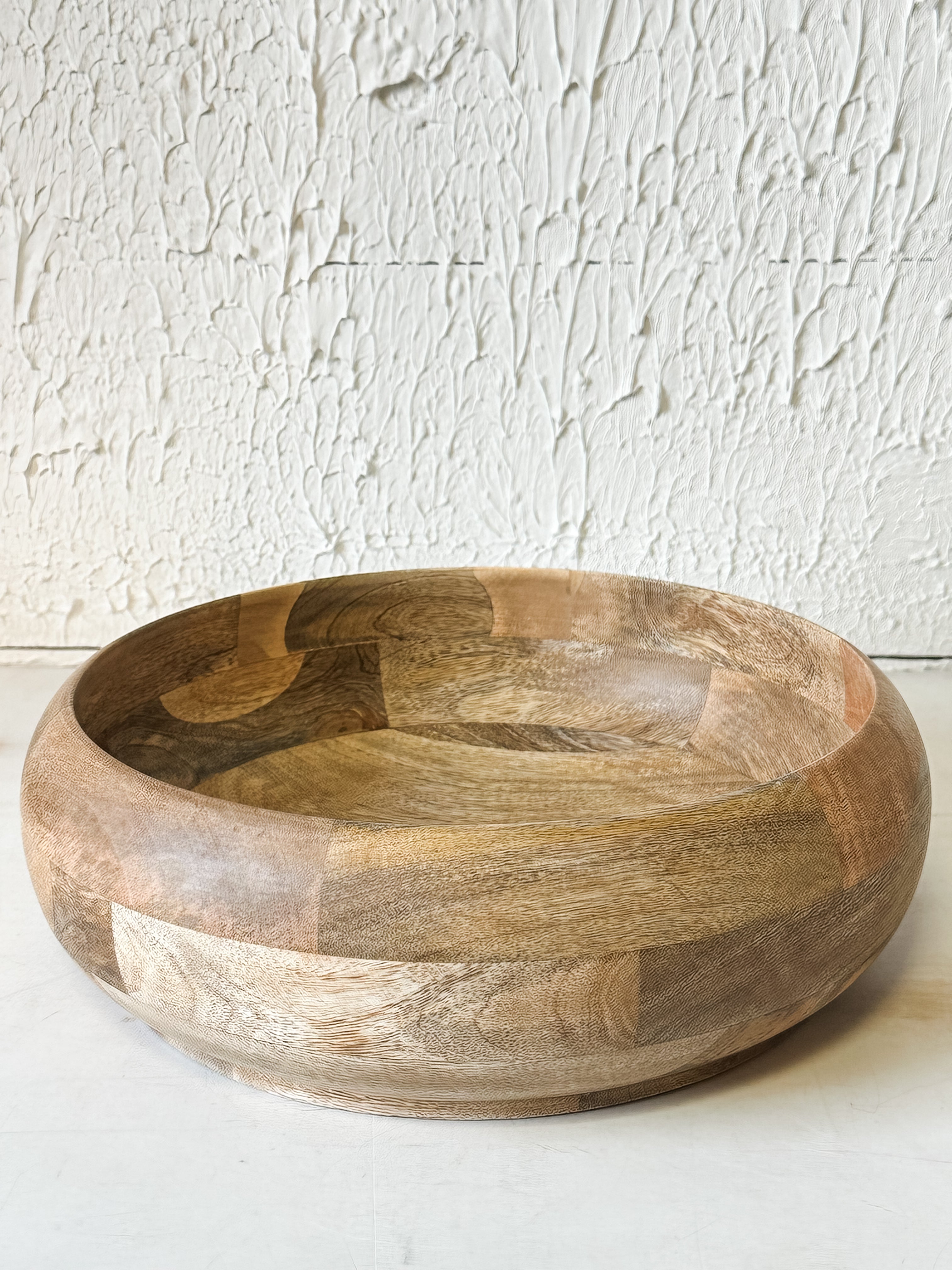 large mango wood serving bowl at the Rustic Barn in Killingworth, CT