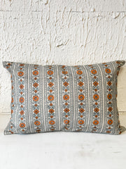 linen blend rakhi flower pillow at The Rustic Barn in Killingworth, CT