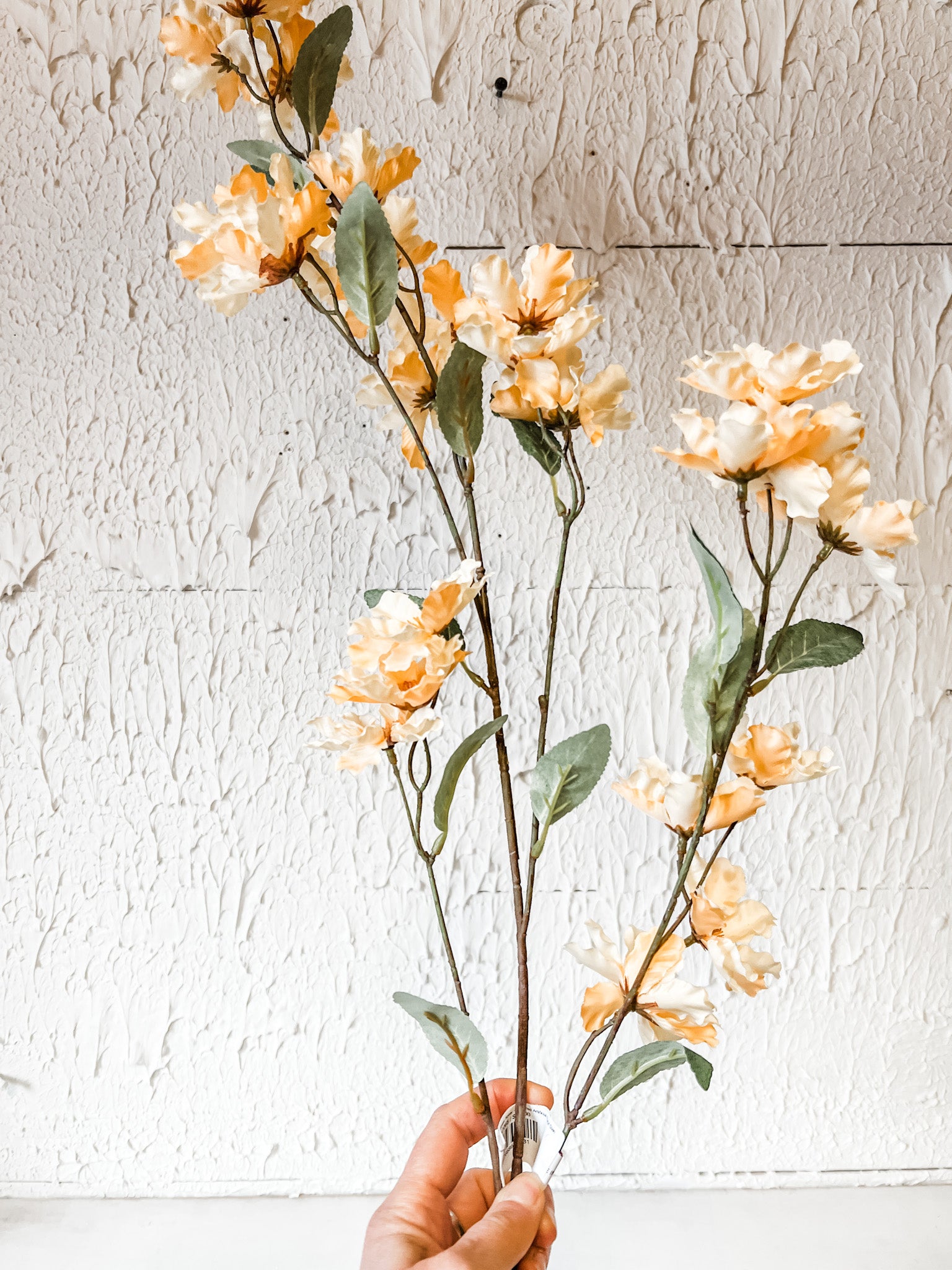 long stem yellow spring faux flower at the rustic barn in killingworth ct