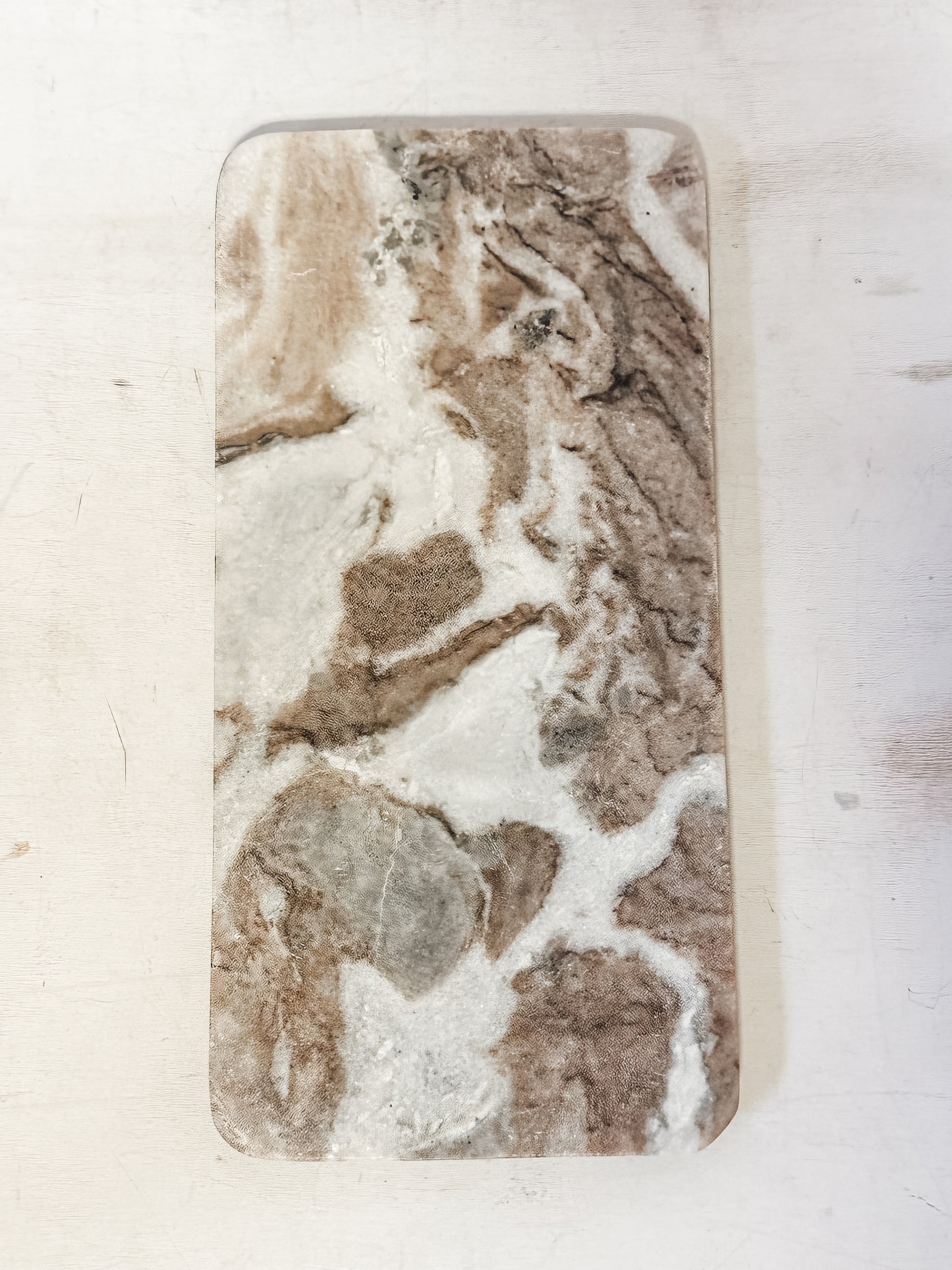 marble serving chopping board at The Rustic Barn in Killingworth, CT