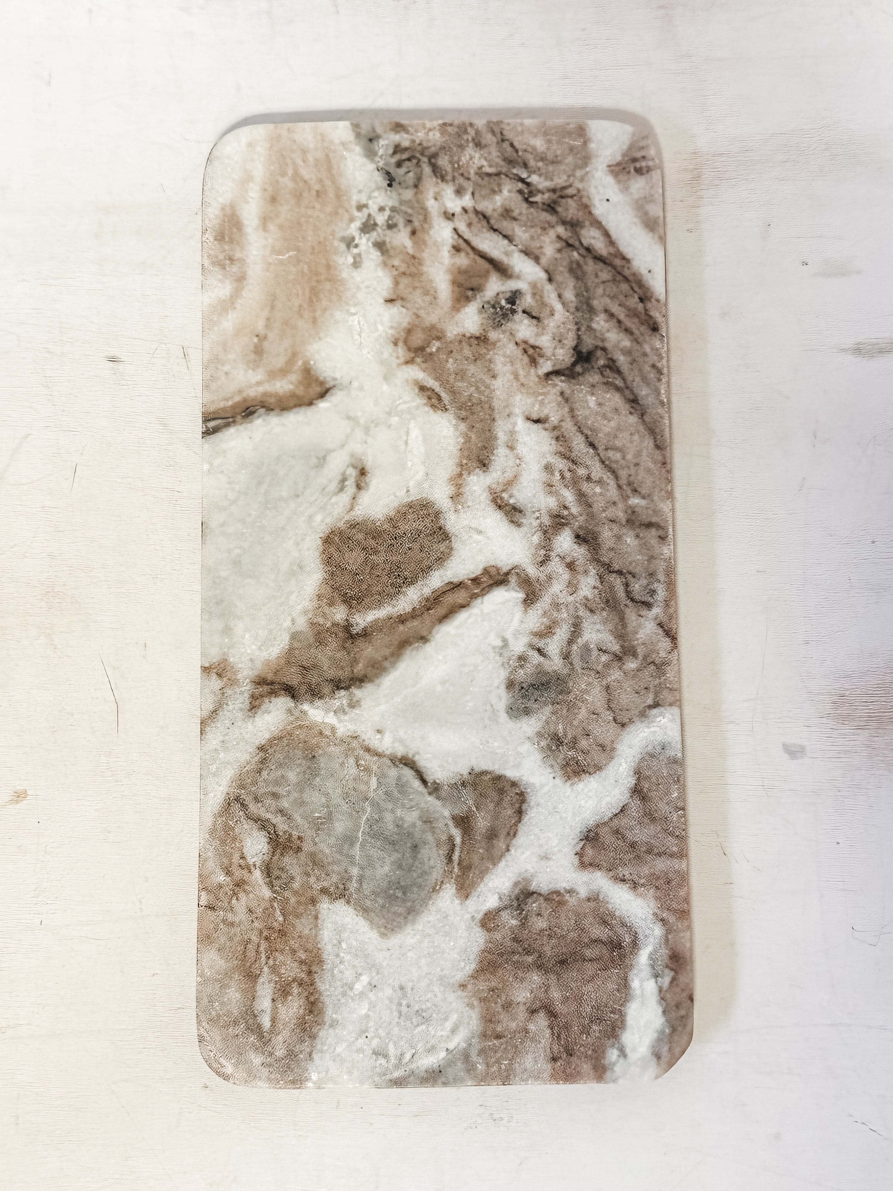 marble serving chopping board at The Rustic Barn in Killingworth, CT