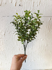 mini privet faux bush at the Rustic Barn in Killingworth, CT