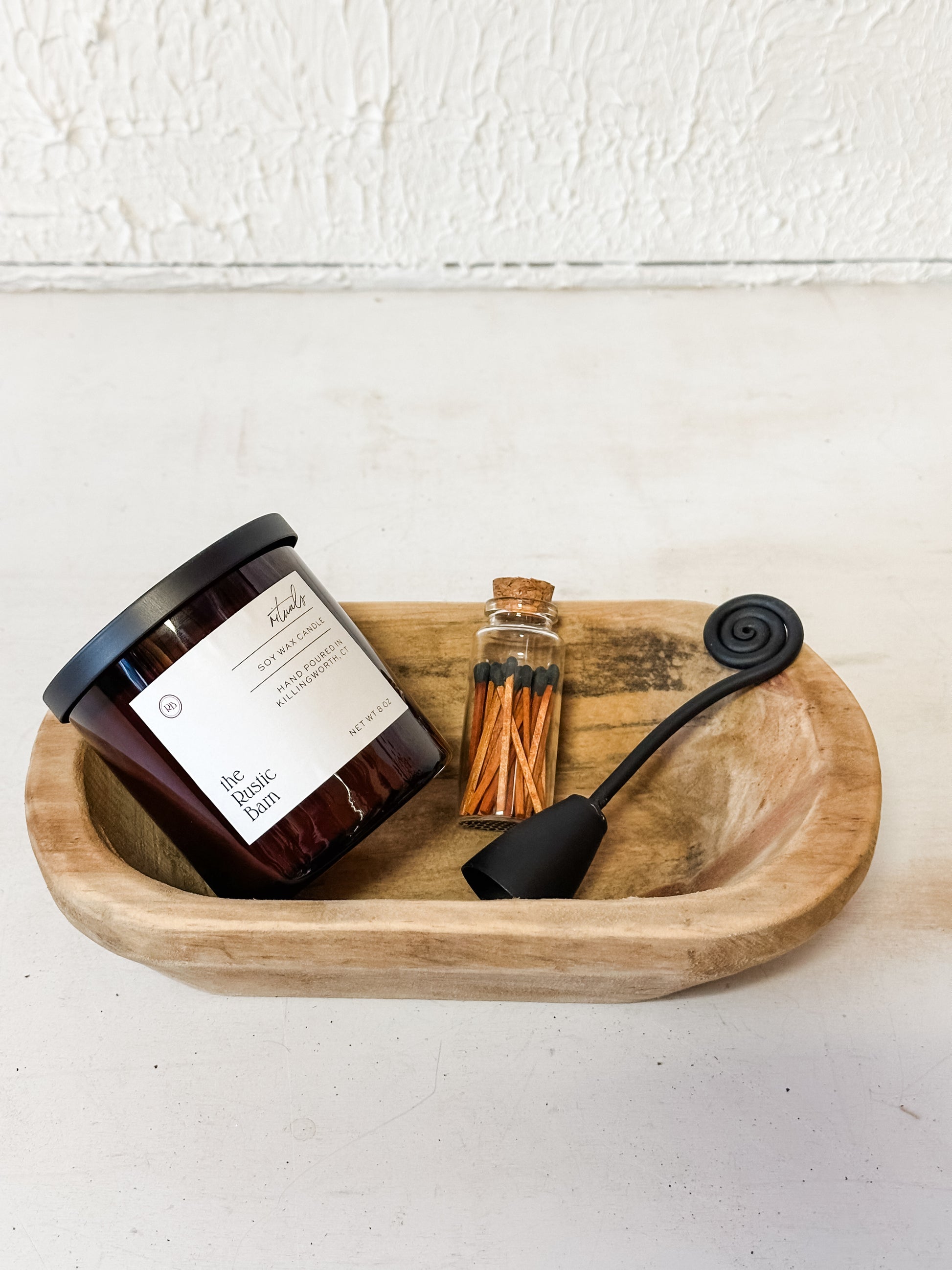 mini wooden dough bowls at the Rustic Barn in Killingworth CT