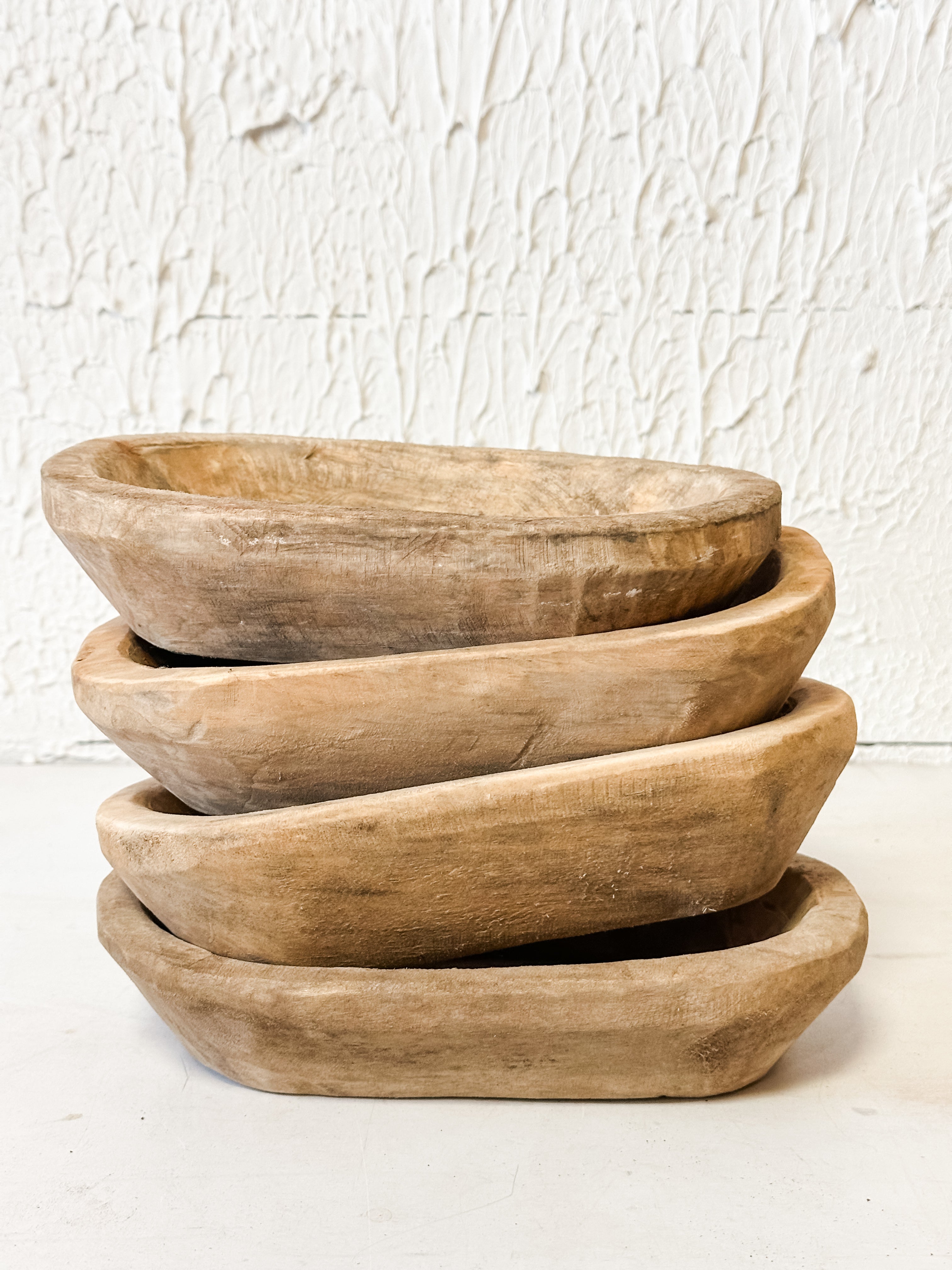 mini wooden dough bowls at the Rustic Barn in Killingworth CT