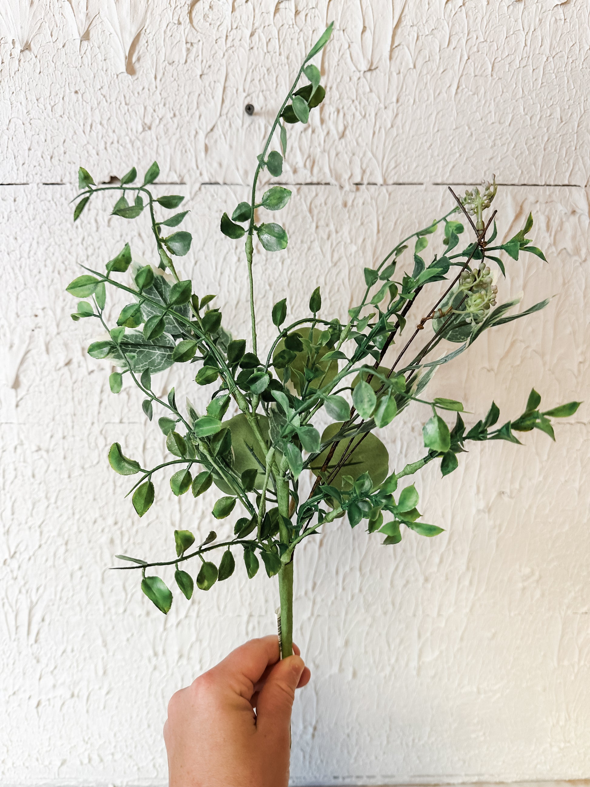 mixed faux foliage pick at the Rustic Barn in Killingworth CT