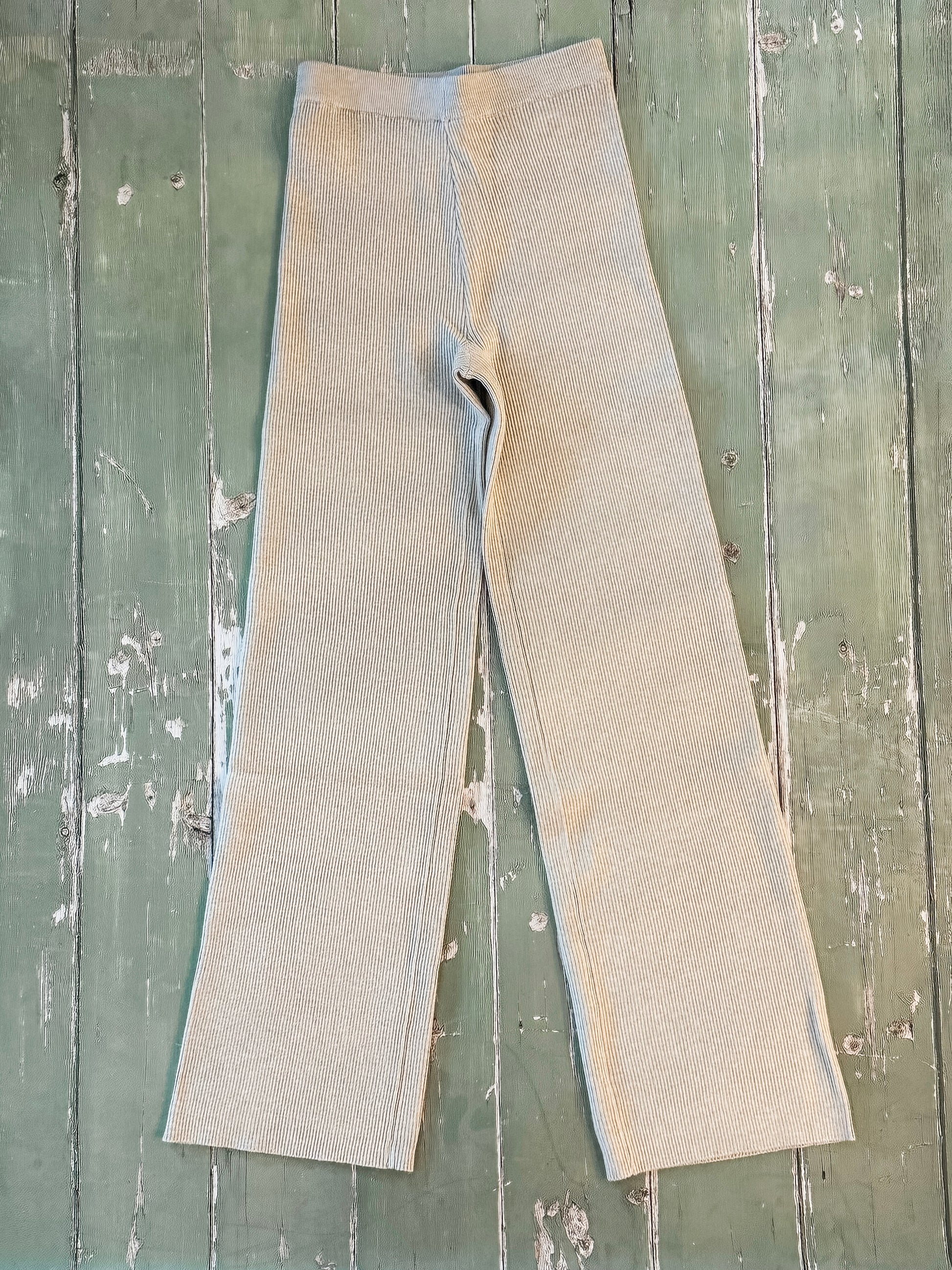 nylon and viscos knit pants soft beige at the Rustic Barn in Killingworth, CT