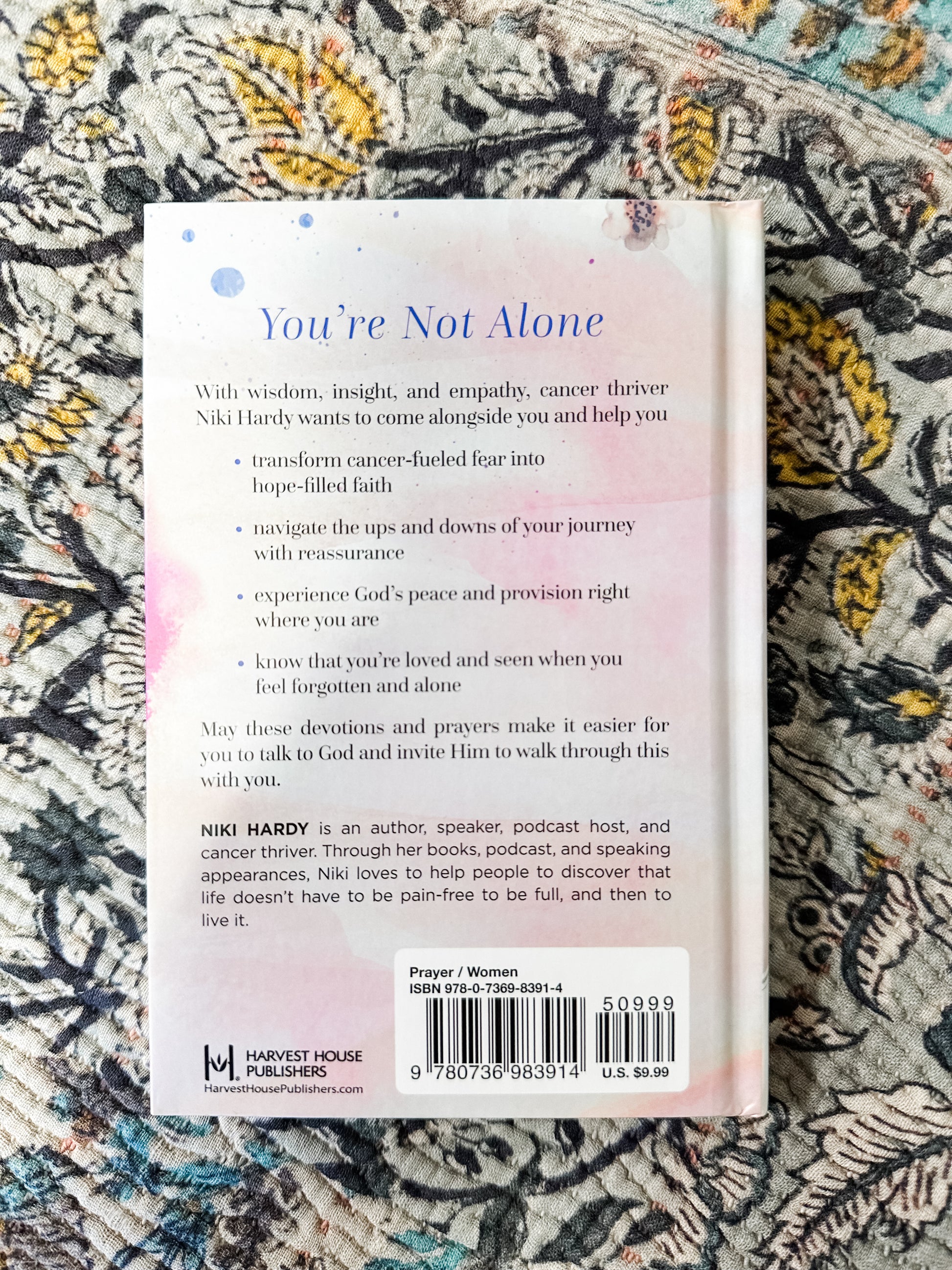 one-minute prayers book for women with cancer at The Rustic Barn in Killingworth, CT