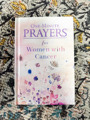 one-minute prayers book for women with cancer at The Rustic Barn in Killingworth, CT