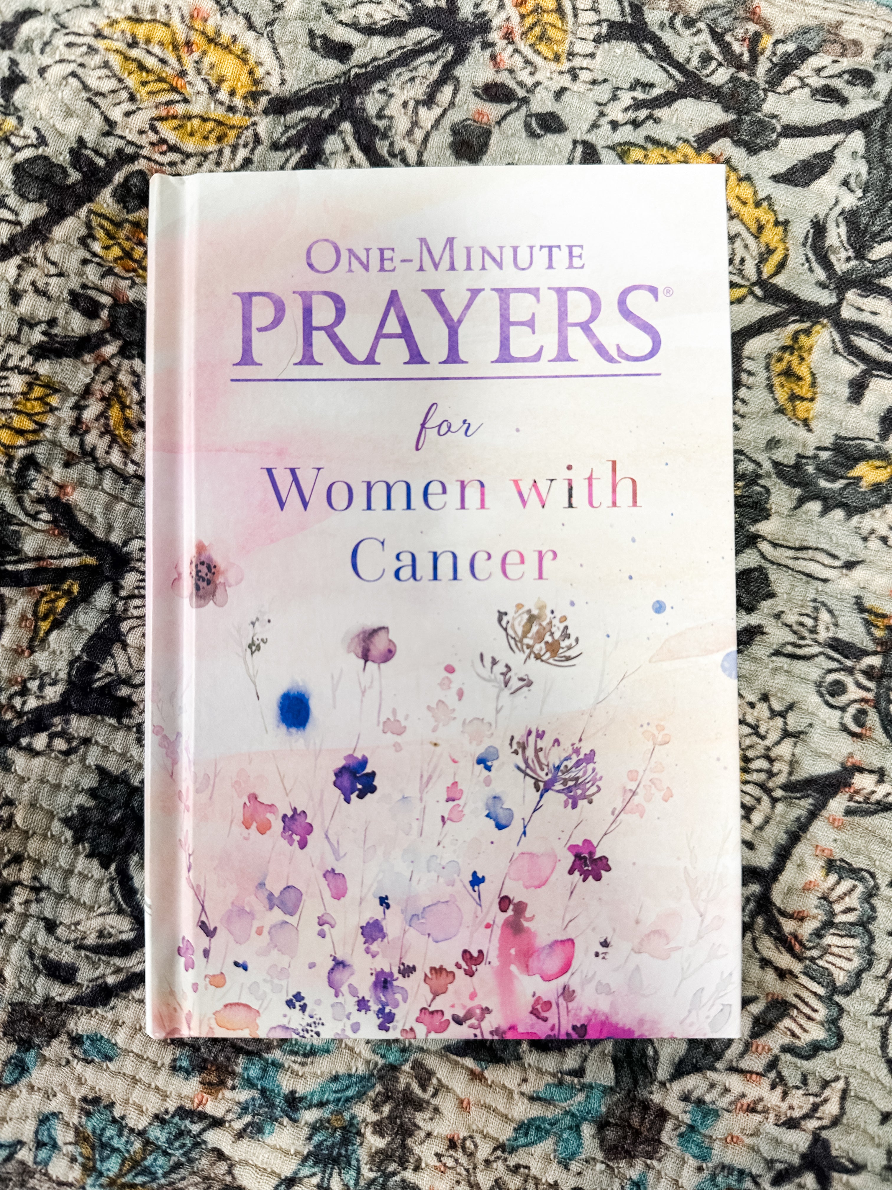 one-minute prayers book for women with cancer at The Rustic Barn in Killingworth, CT