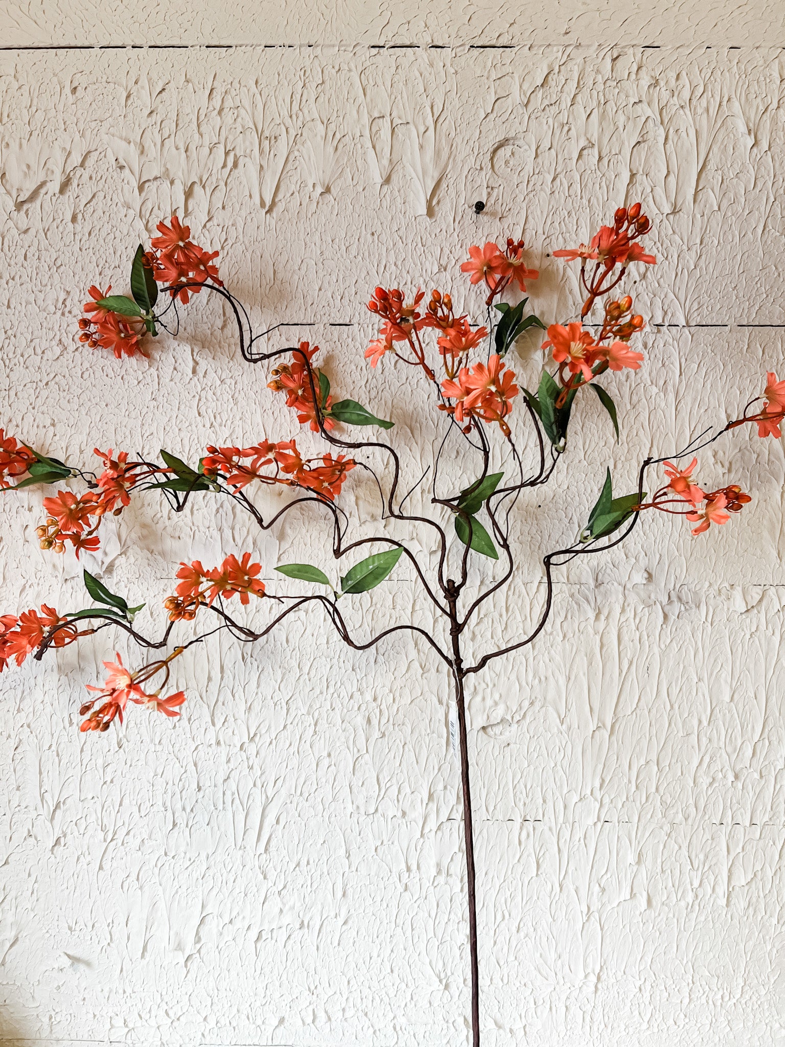 faux oversized wildflower spring stems at the rustic barn in killingworth ct