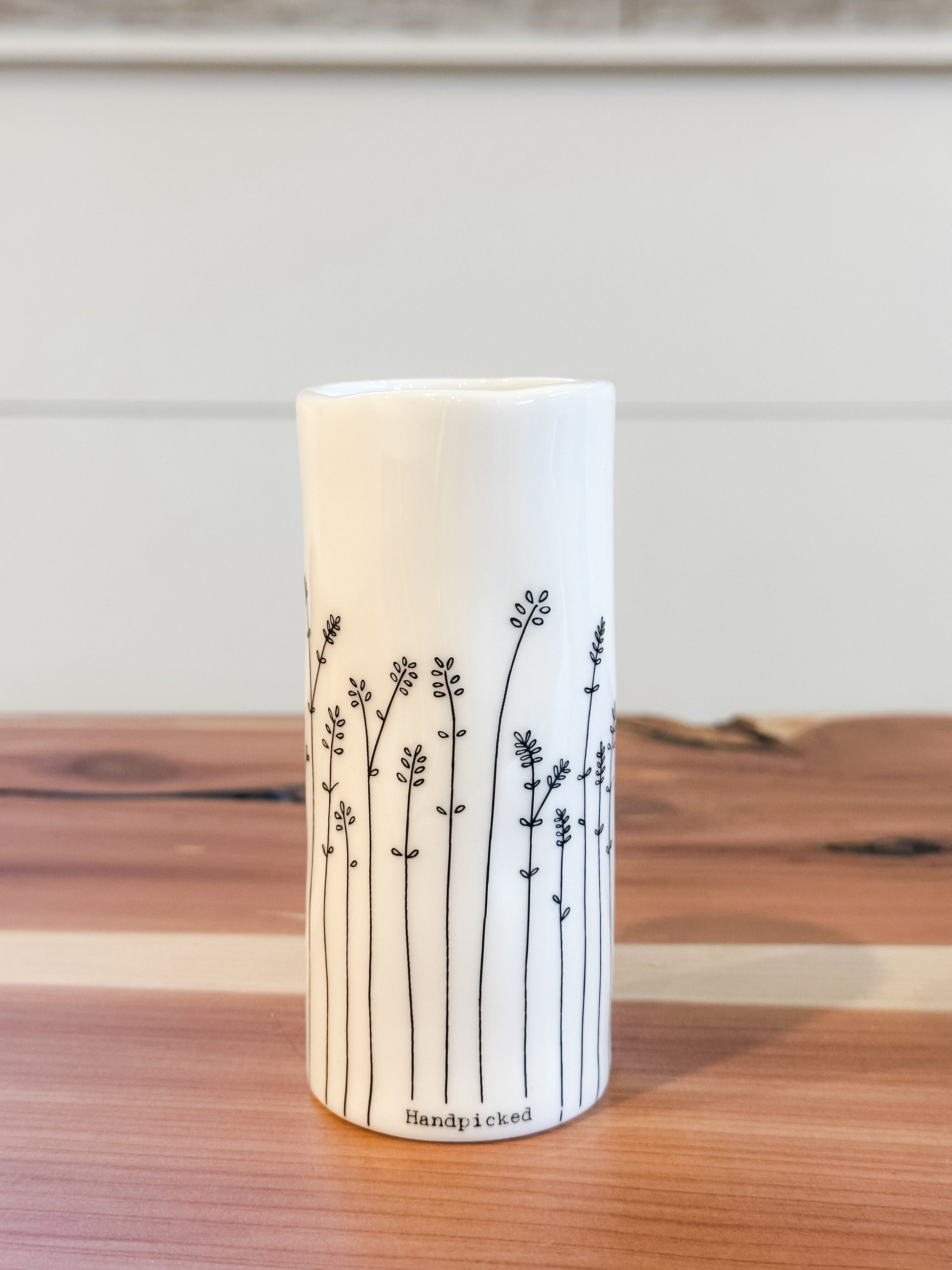 organic shaped vase with sentiment in gift box at The Rustic Barn in Killingworth, CT