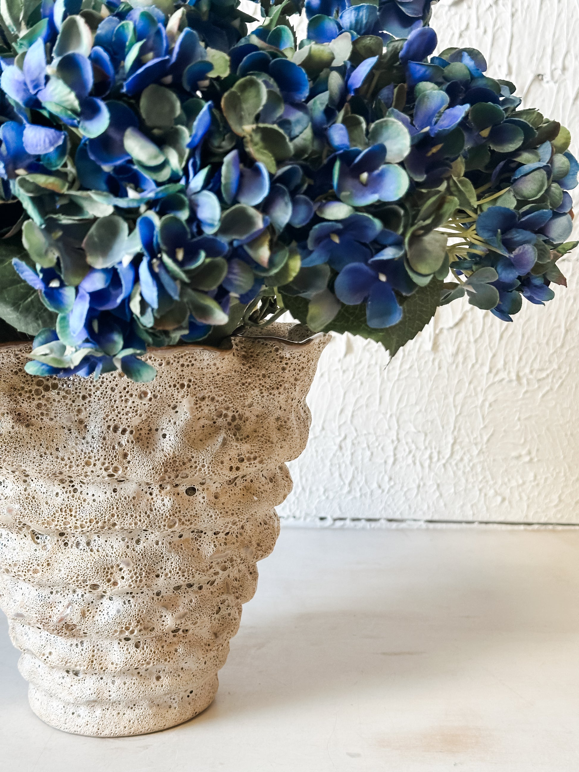 Organic Stoneware Vase at the Rustic Barn in Killingworth, CT