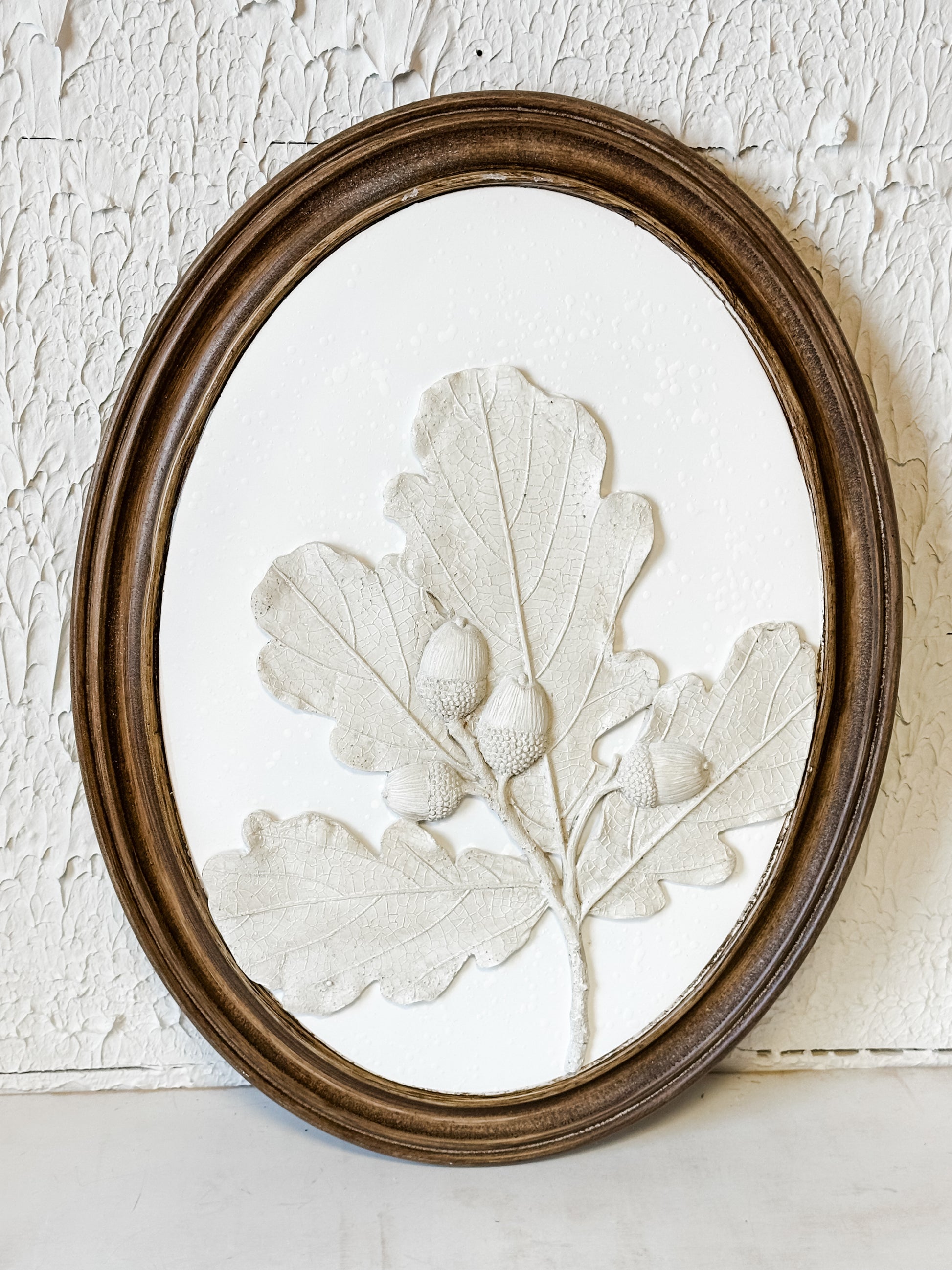 Oval Framed Botanical Wall Décor at the Rustic Barn in Killingworth, CT