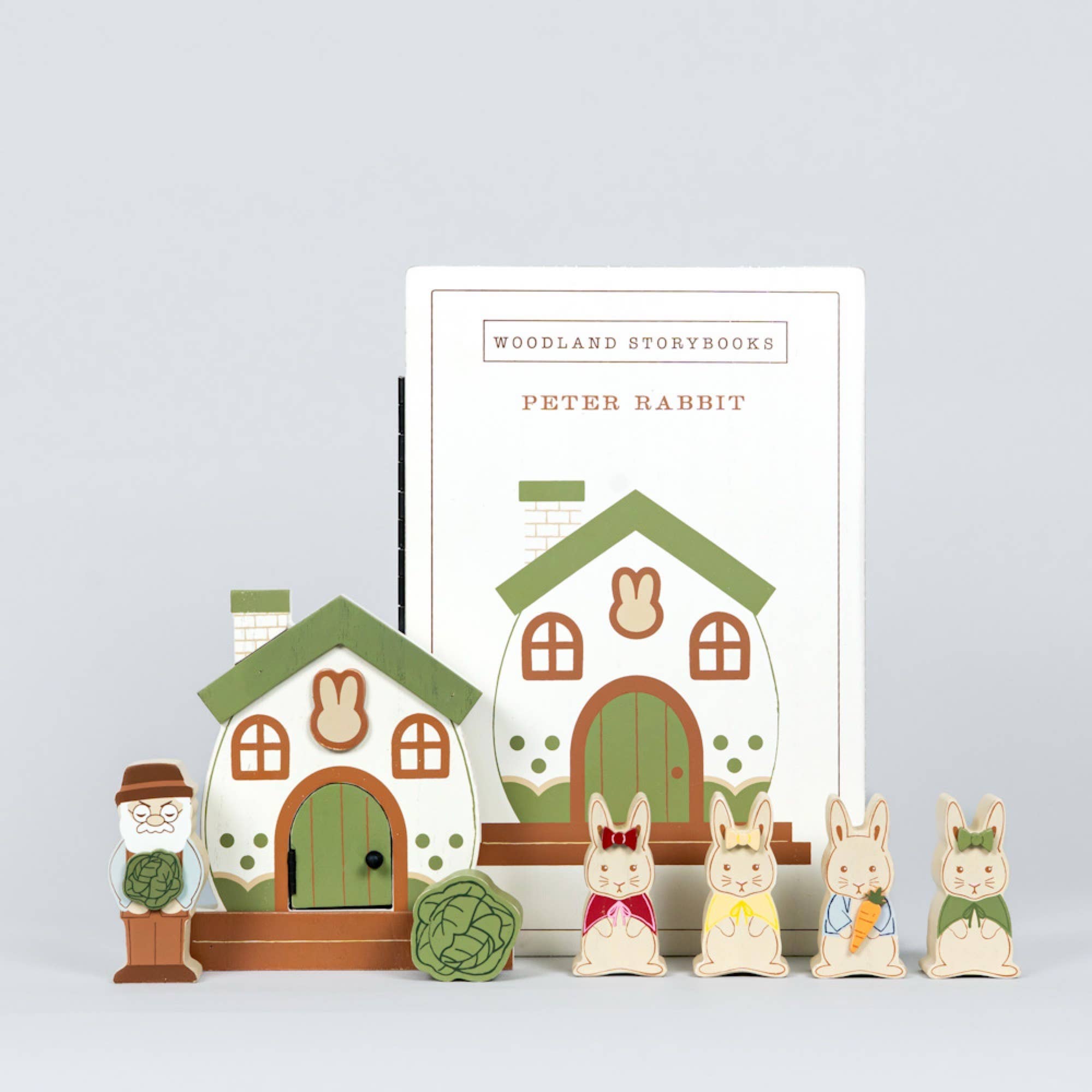Peter Rabbit Classic Wooden Book Gift Set at the Rustic Barn in Killingworth, CT