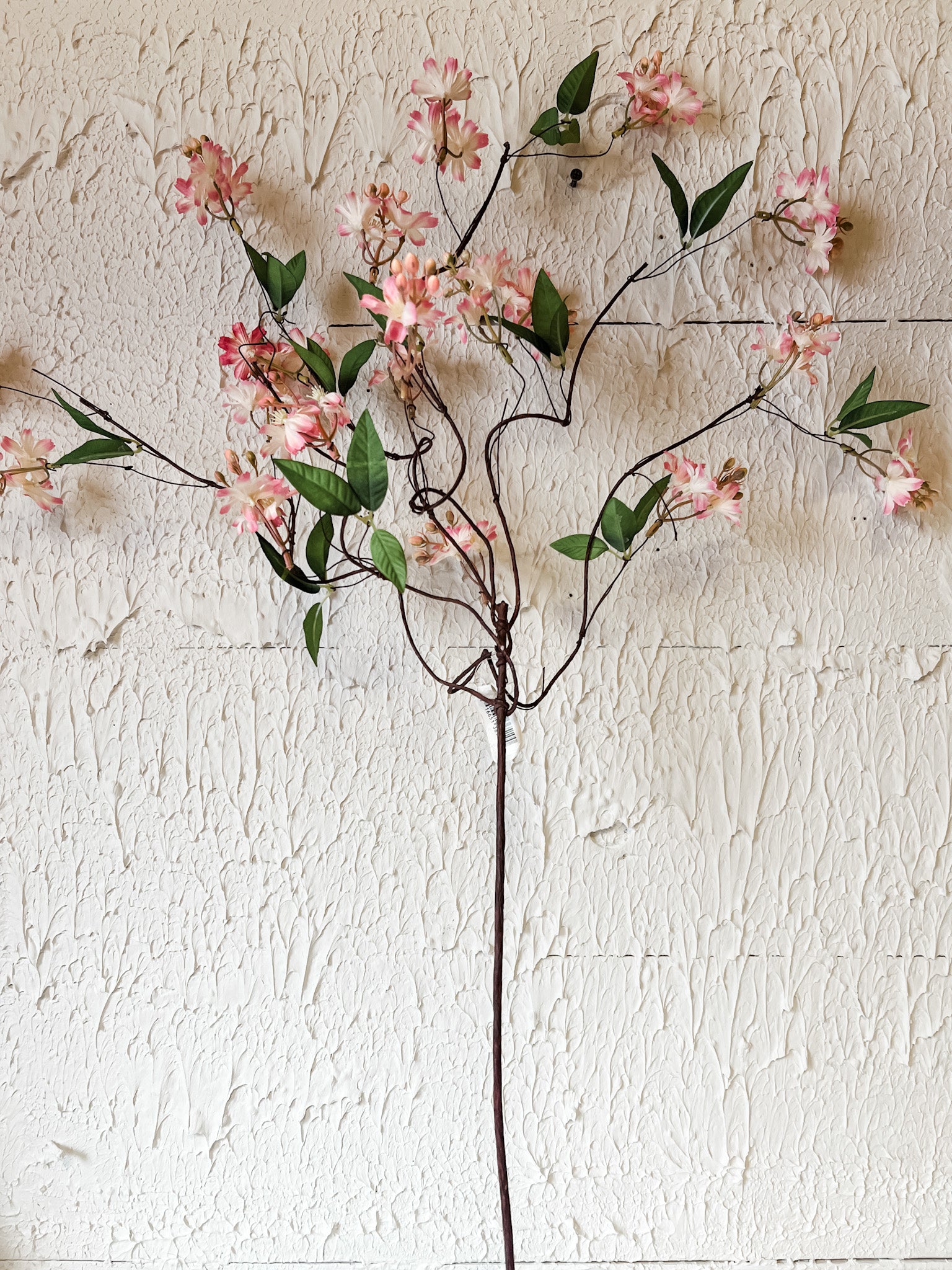 faux oversized wildflower spring stems at the rustic barn in killingworth ct