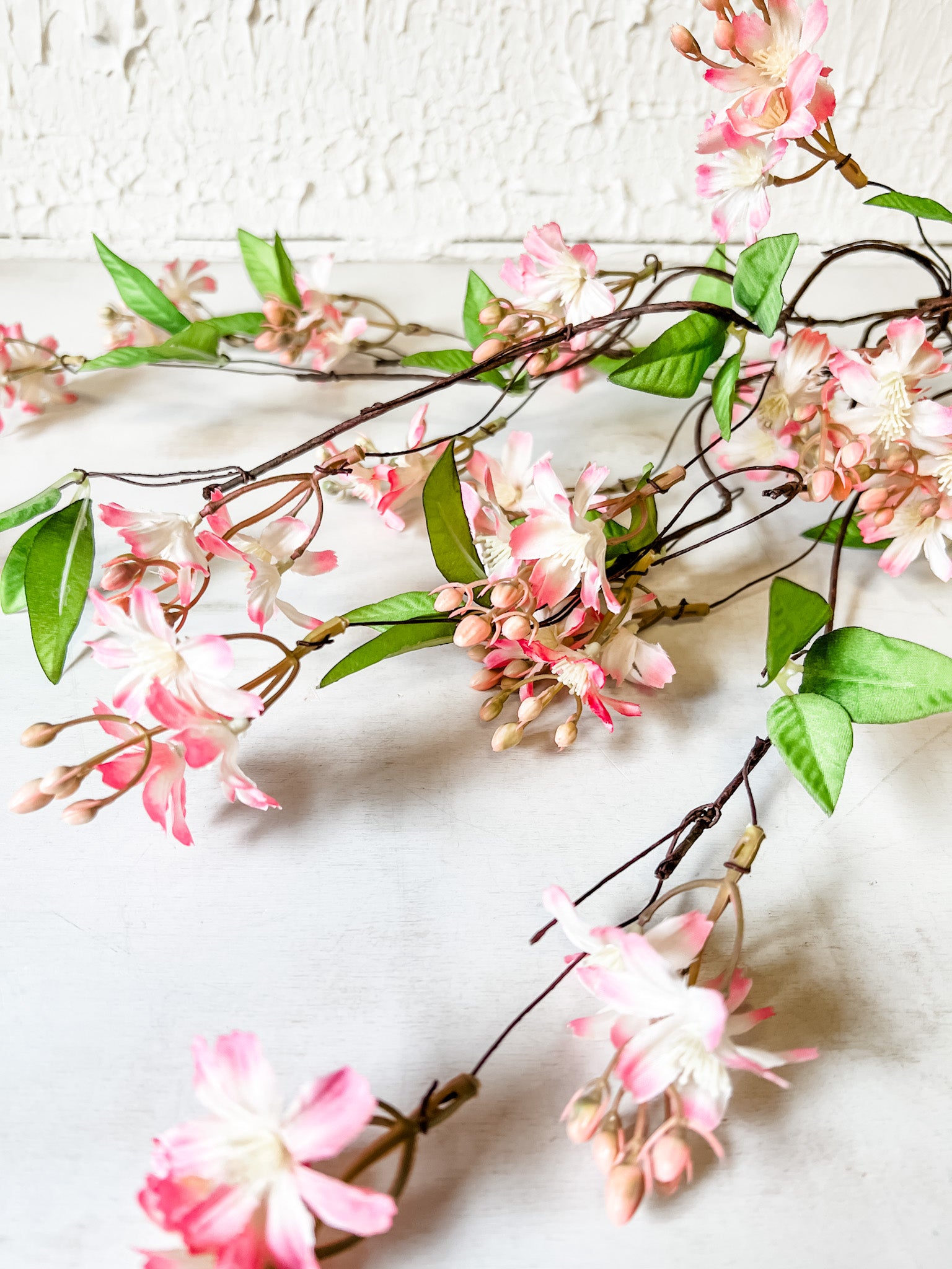 faux oversized wildflower spring stems at the rustic barn in killingworth ct