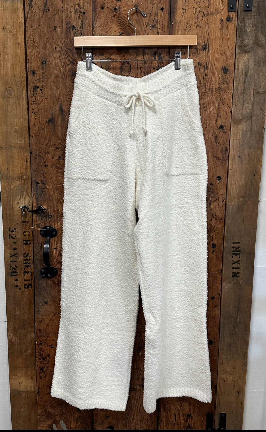 plush lounge pants at the Rustic Barn in Killingworth CT