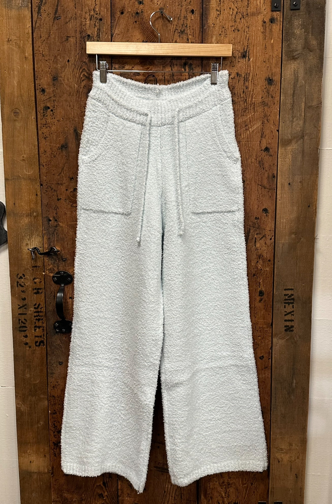 plush lounge pants at the Rustic Barn in Killingworth CT
