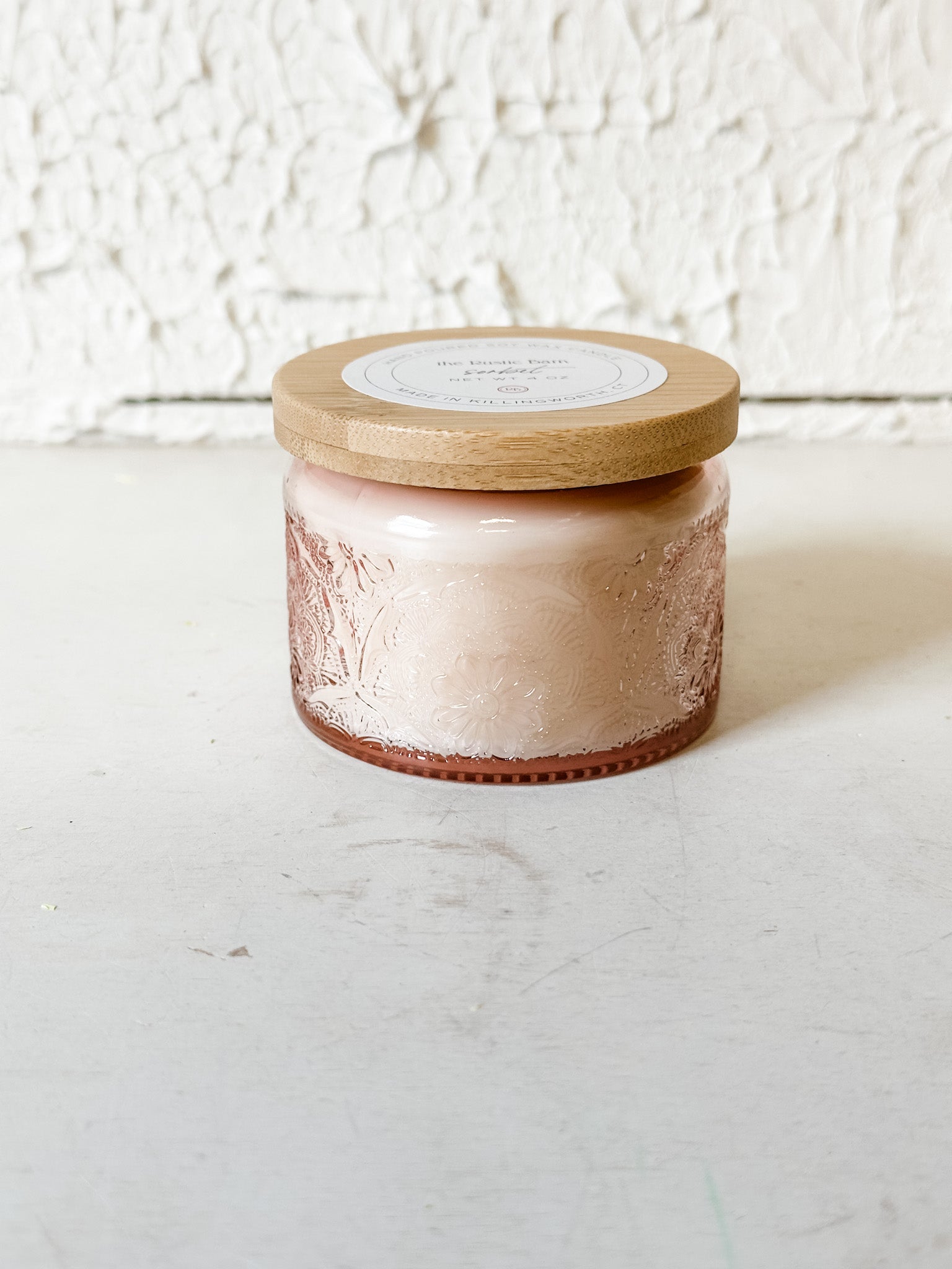 raspberry and vanilla 4 ounce soy candle at the rustic barn in killingworth ct