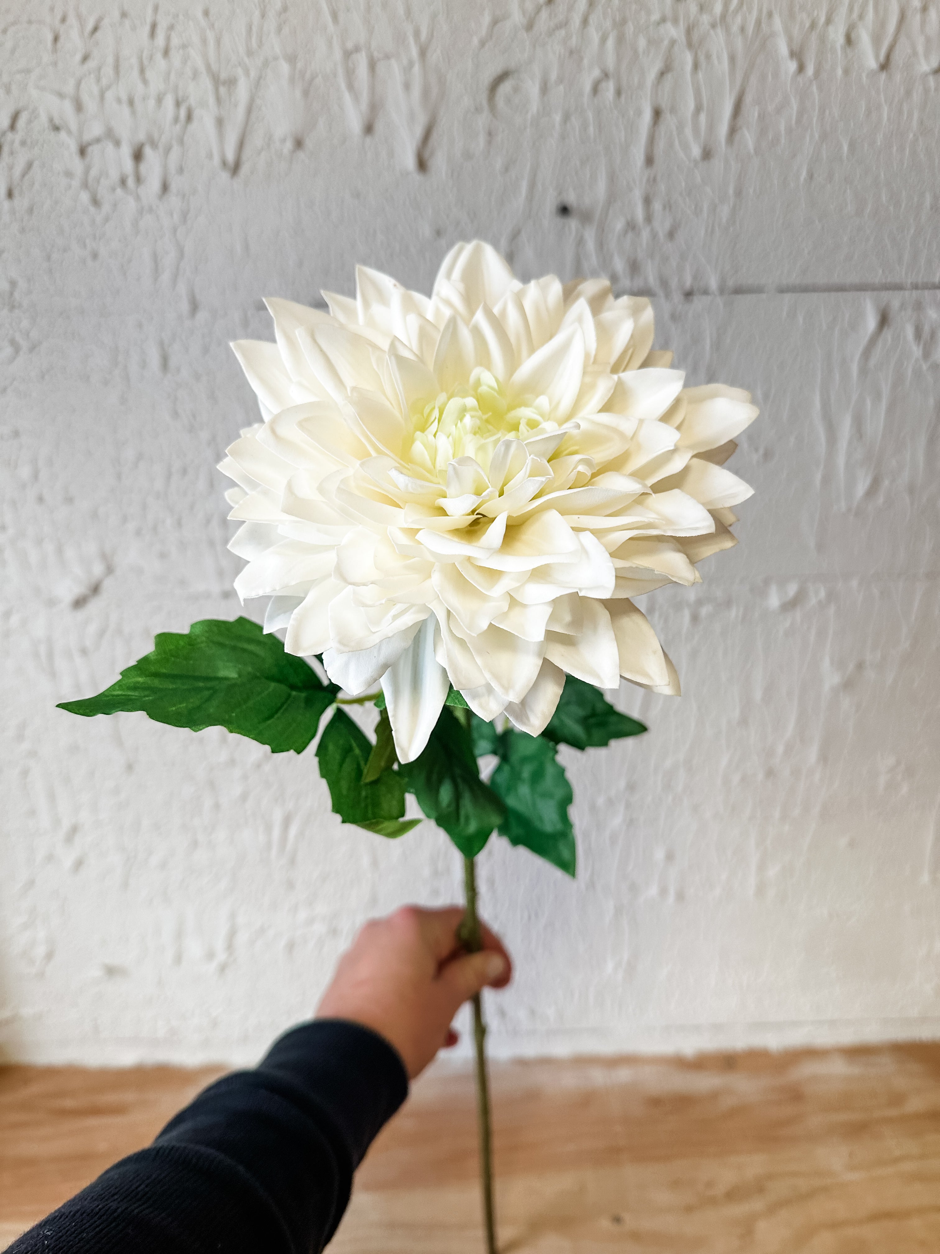 Real Touch Dahlia Stem