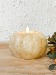 realistic 3d faux cream candle at the rustic  barn in killinworth ct