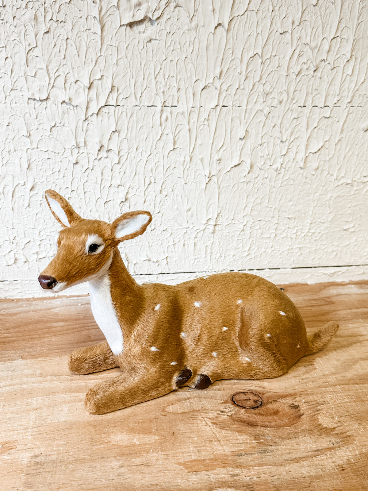 resting faux fur figurine for sale at the rustic barn in killingworth, CT