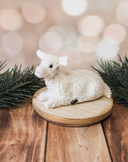Resting Lamb Figurine – 5.25"