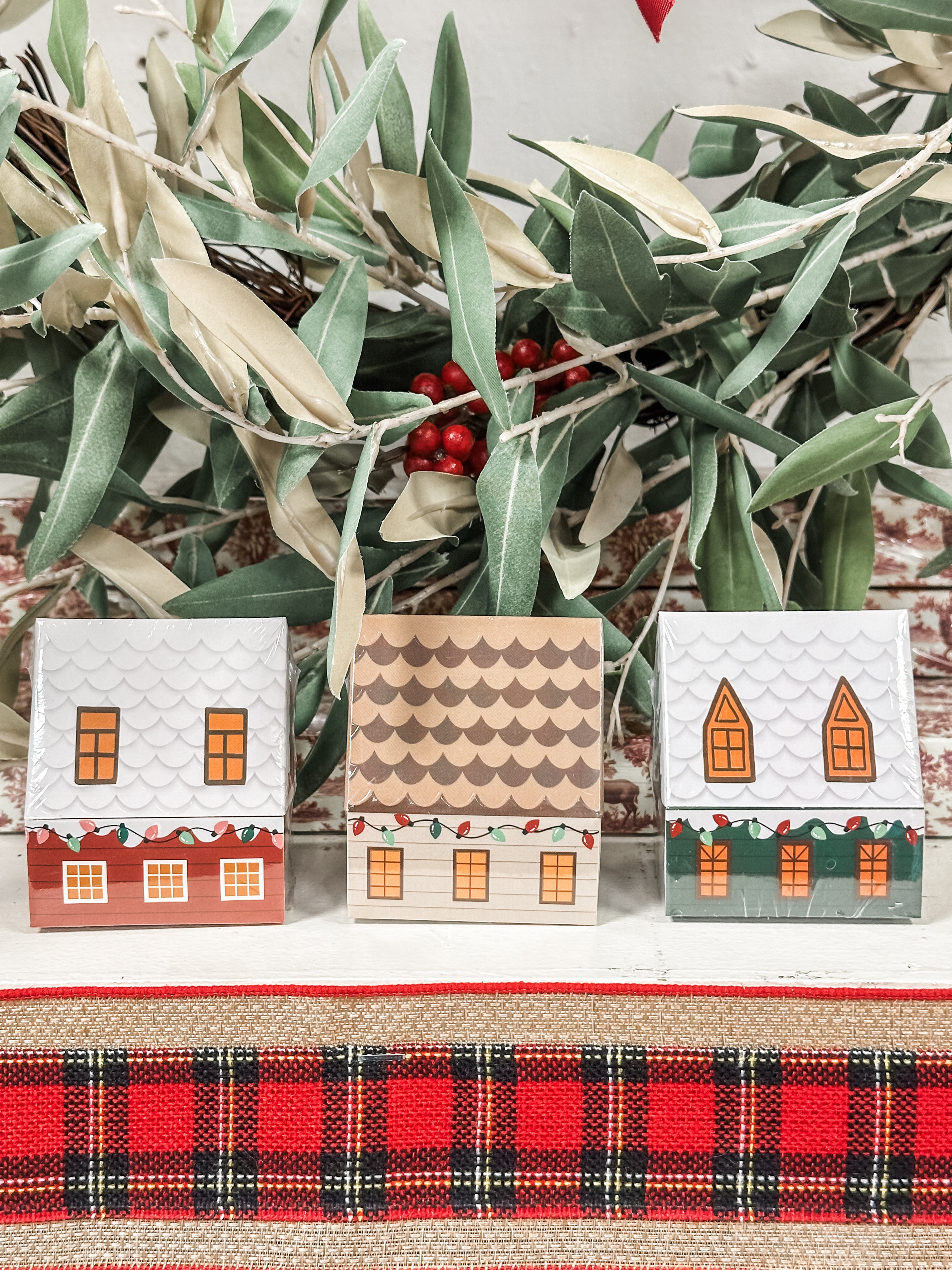 safety matches in house shaped matchbox at The Rustic Barn in Killingworth CT