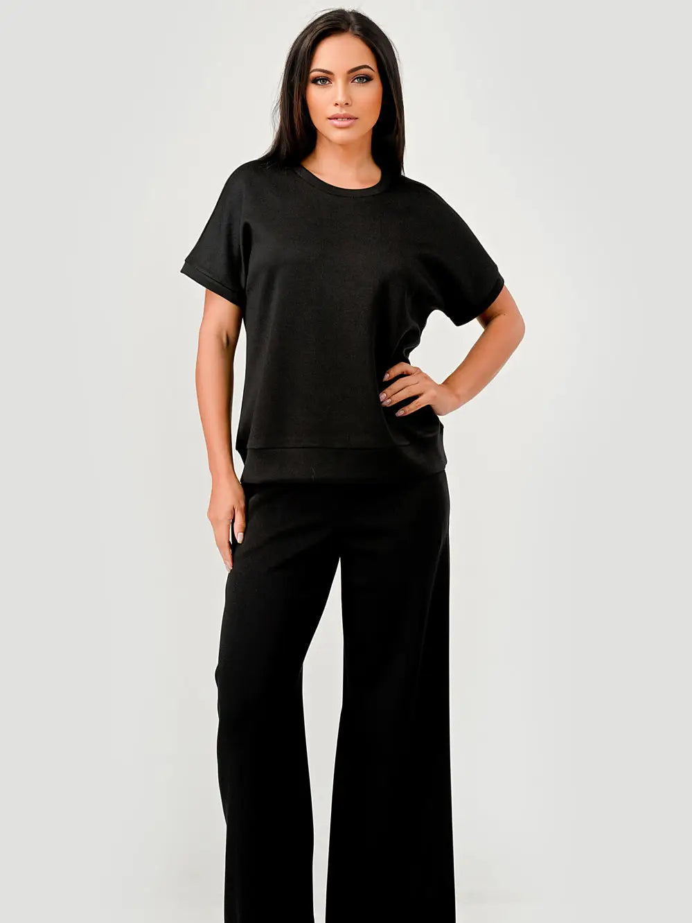 scuba black top and pant set at the rustic barn in killingworth ct