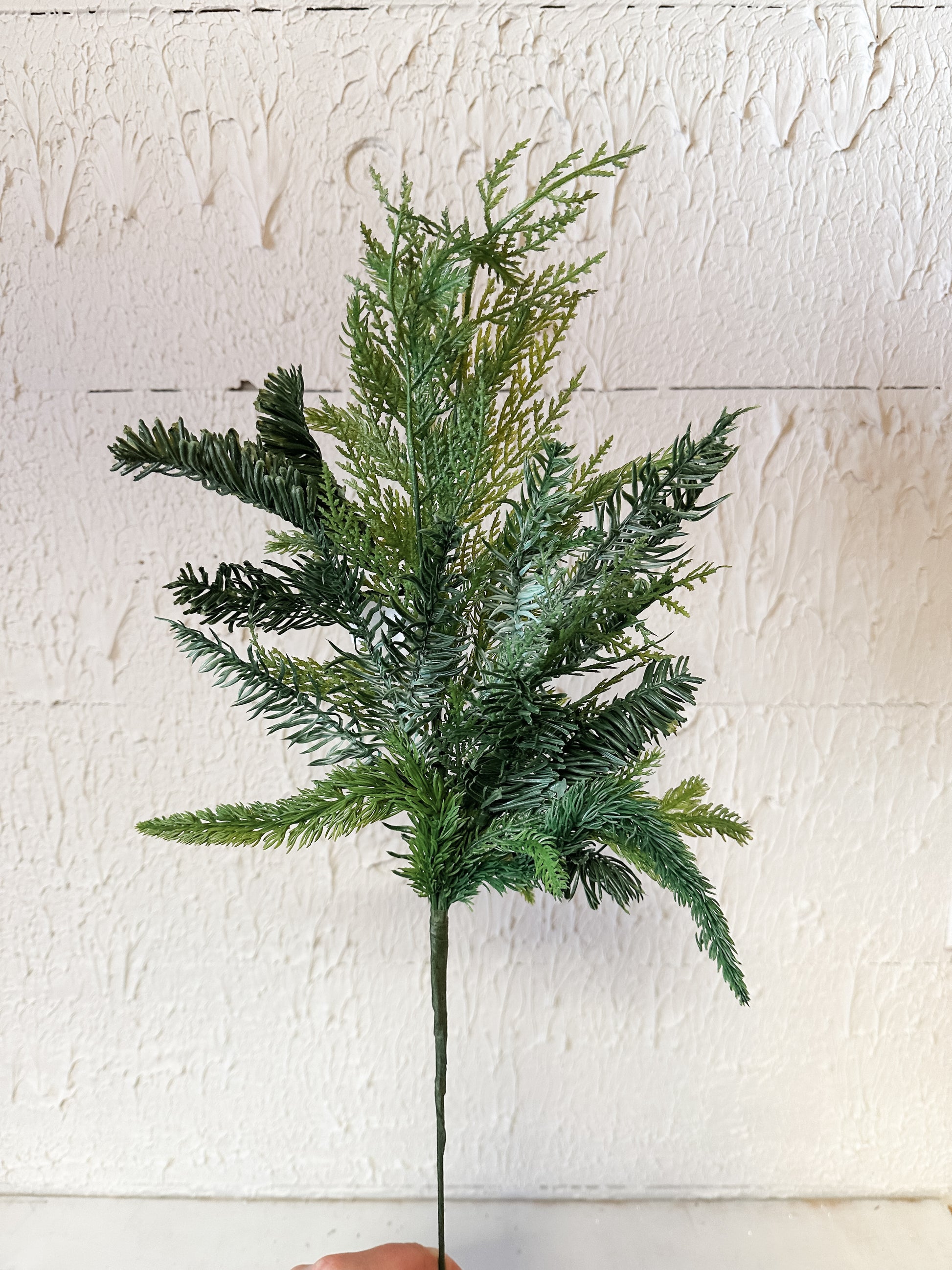 faux soft cedar and pine mix spray at The Rustic Barn in Killingworth CT