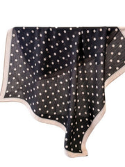 vintage polka dot print square scarf at the rustic barn in Killingworth ct